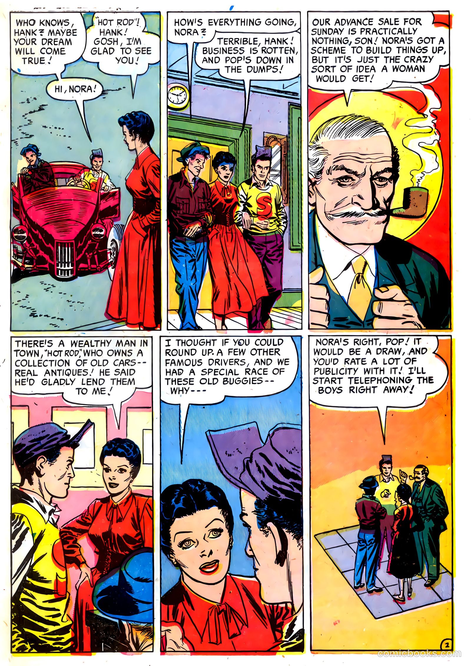 Hot Rod King #1 (1952) — page 11 of 36