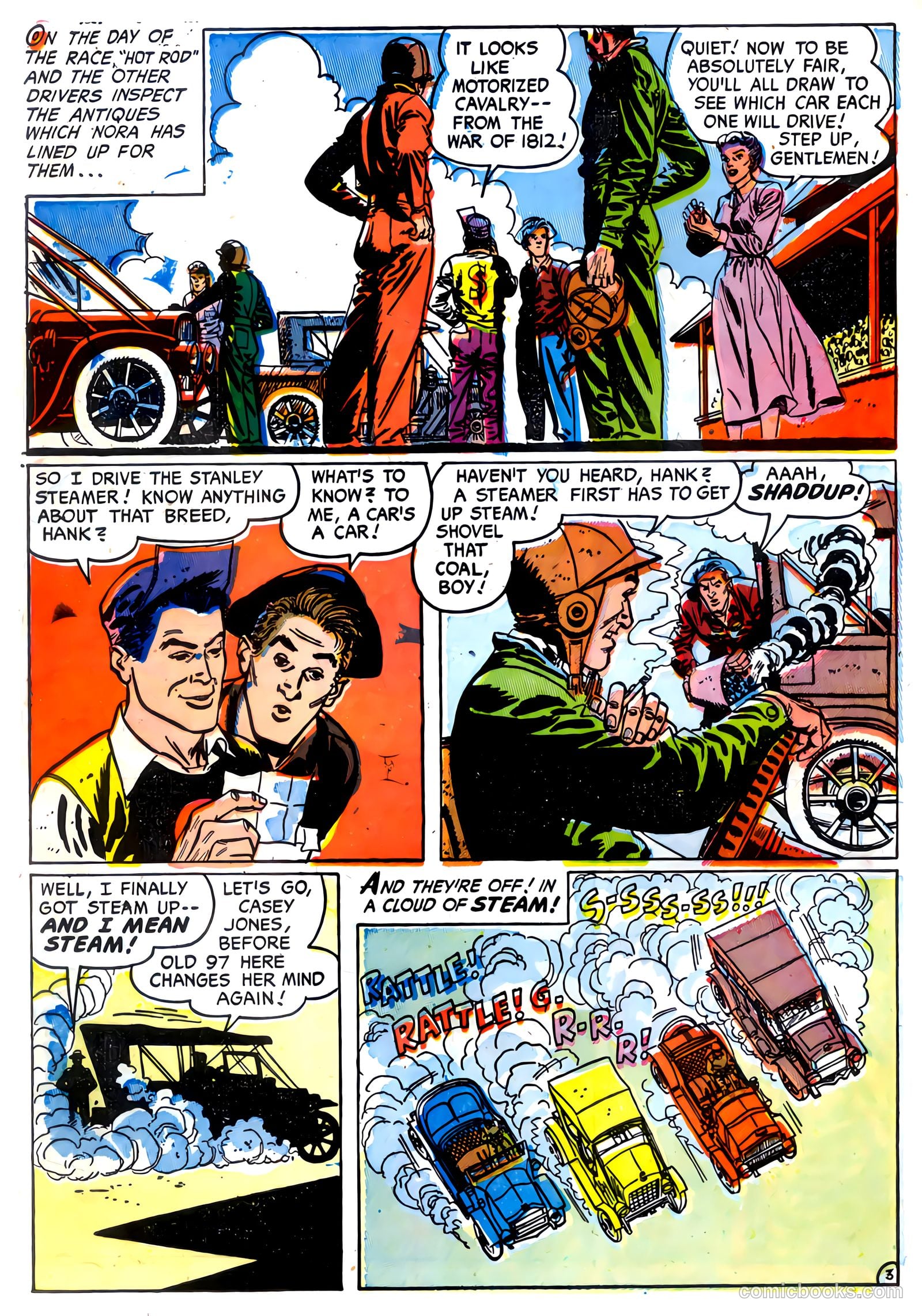 Hot Rod King #1 (1952) — page 12 of 36