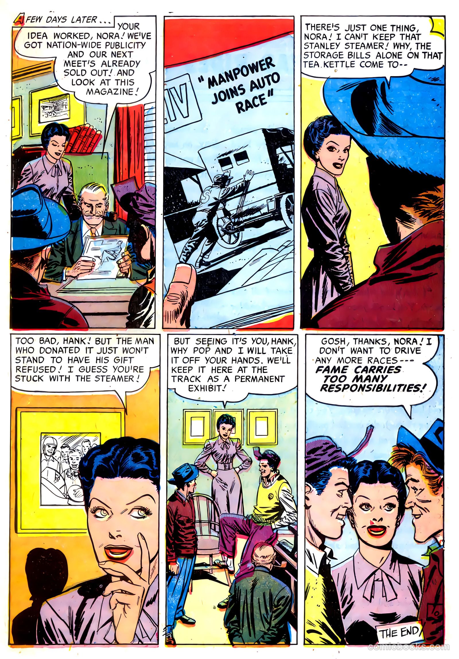 Hot Rod King #1 (1952) — page 15 of 36