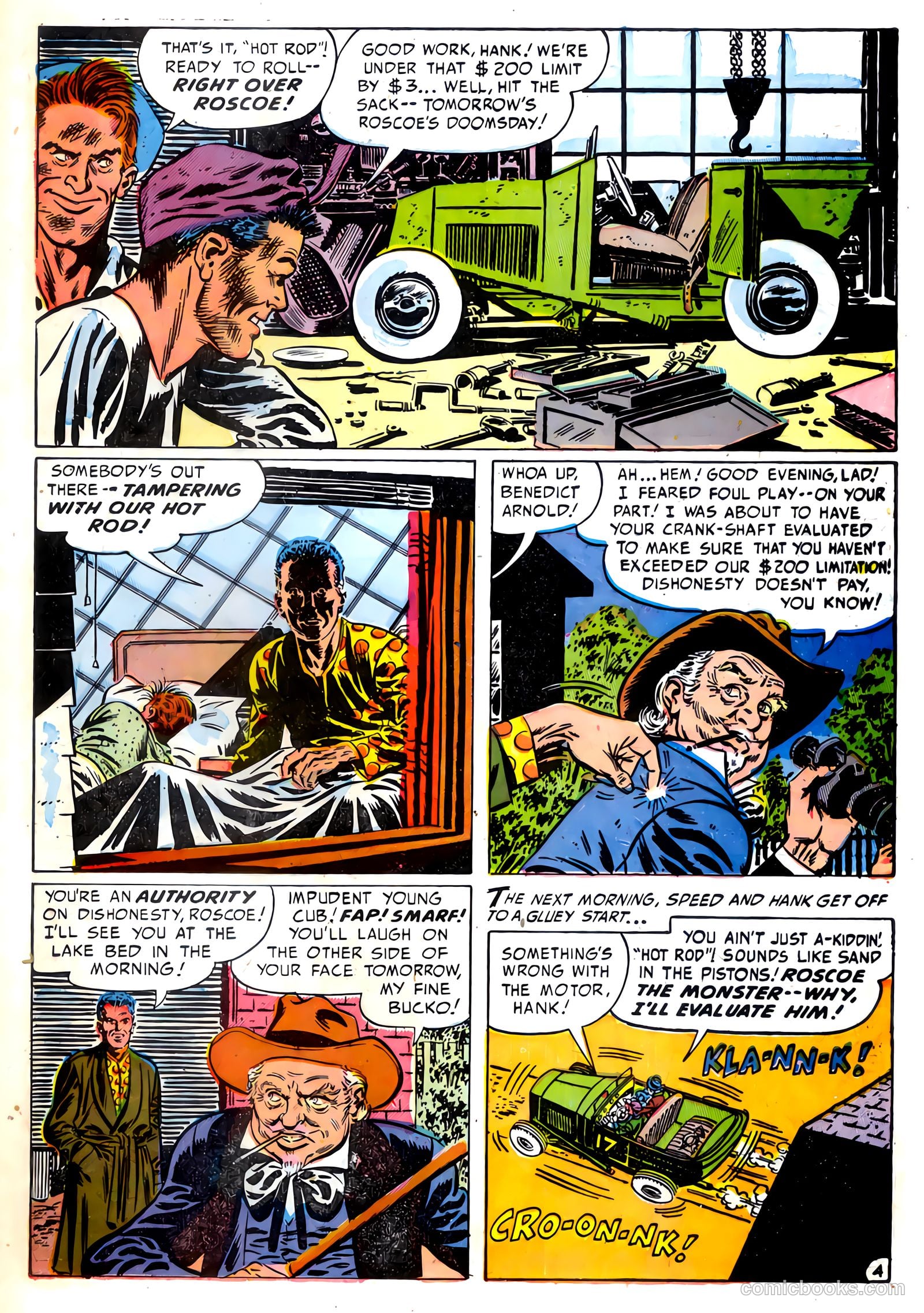 Hot Rod King #1 (1952) — page 21 of 36