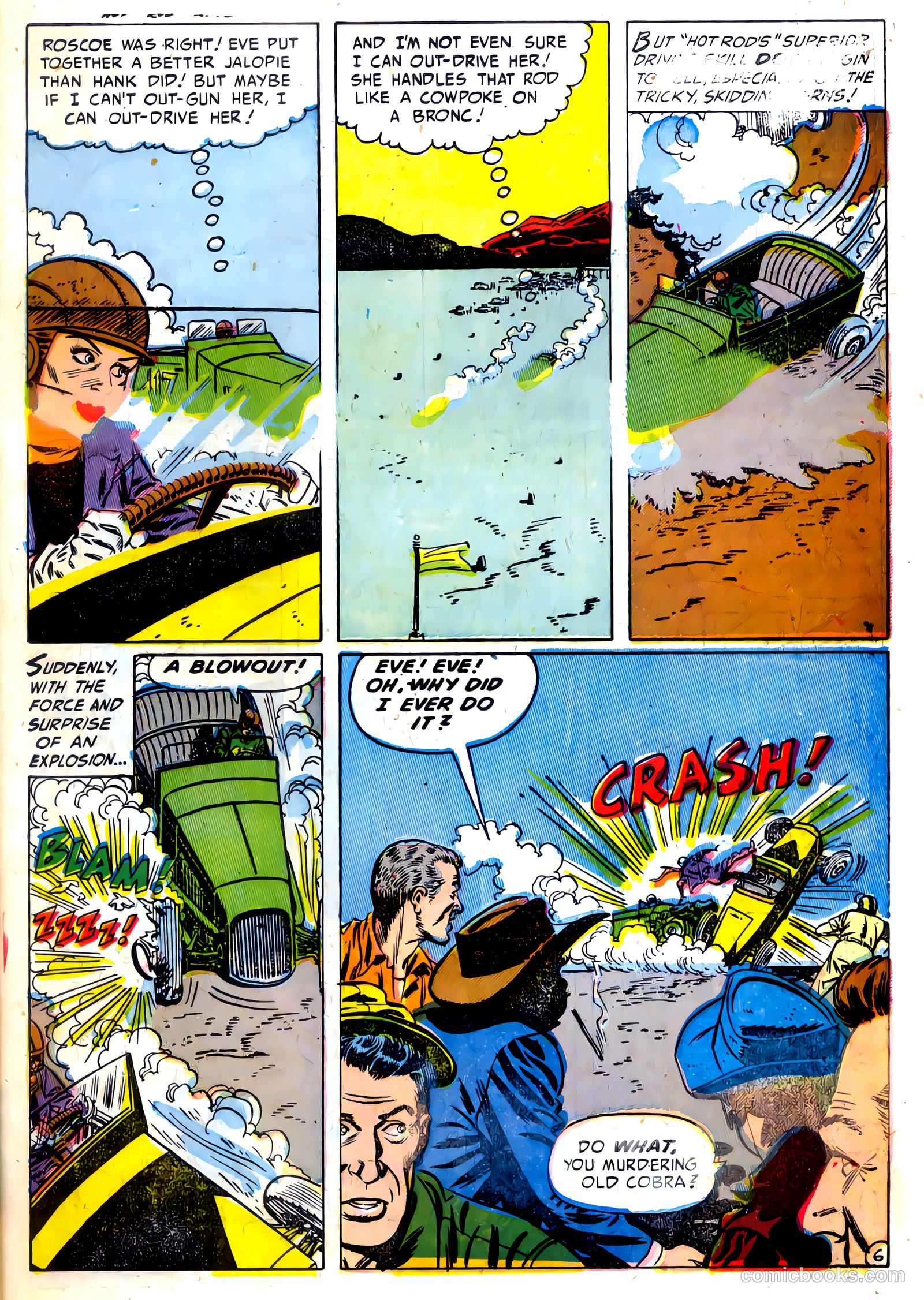 Hot Rod King #1 (1952) — page 23 of 36
