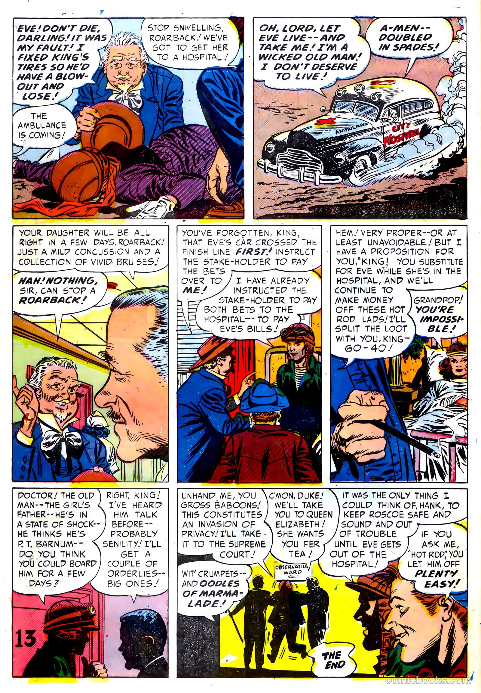 Hot Rod King #1 (1952) — page 24 of 36
