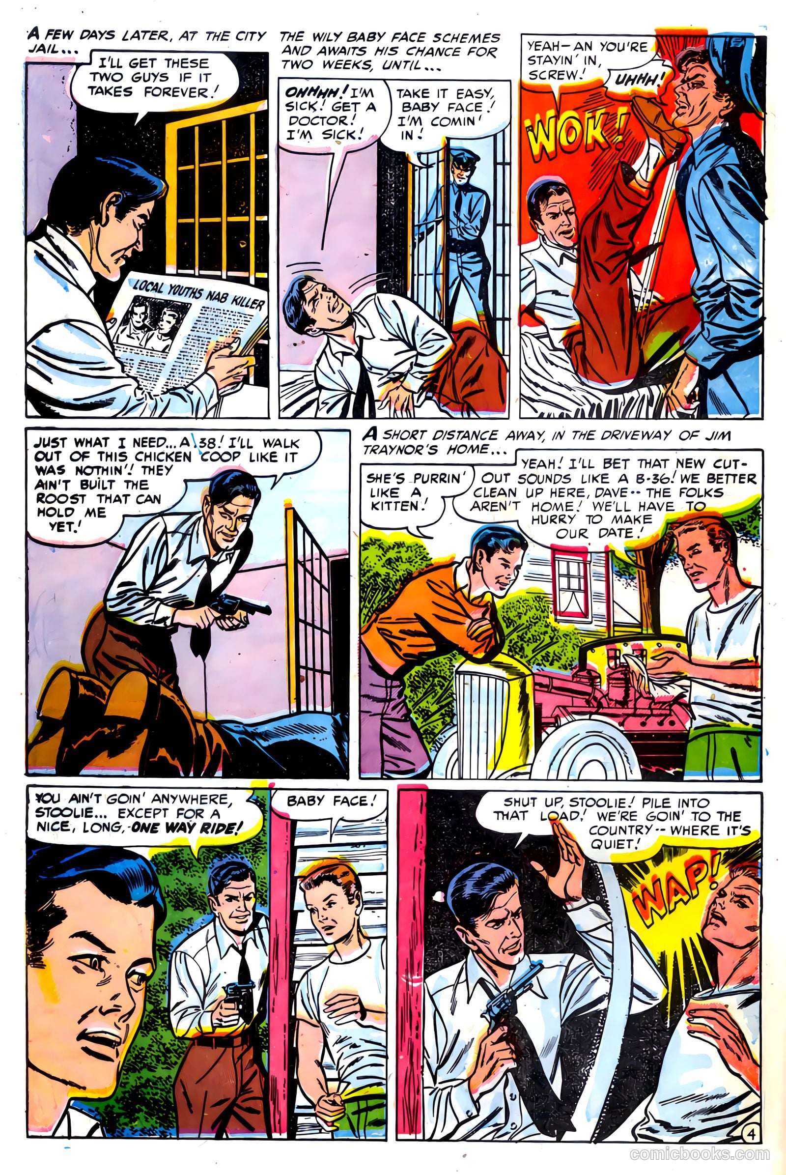 Hot Rod King #1 (1952) — page 28 of 36