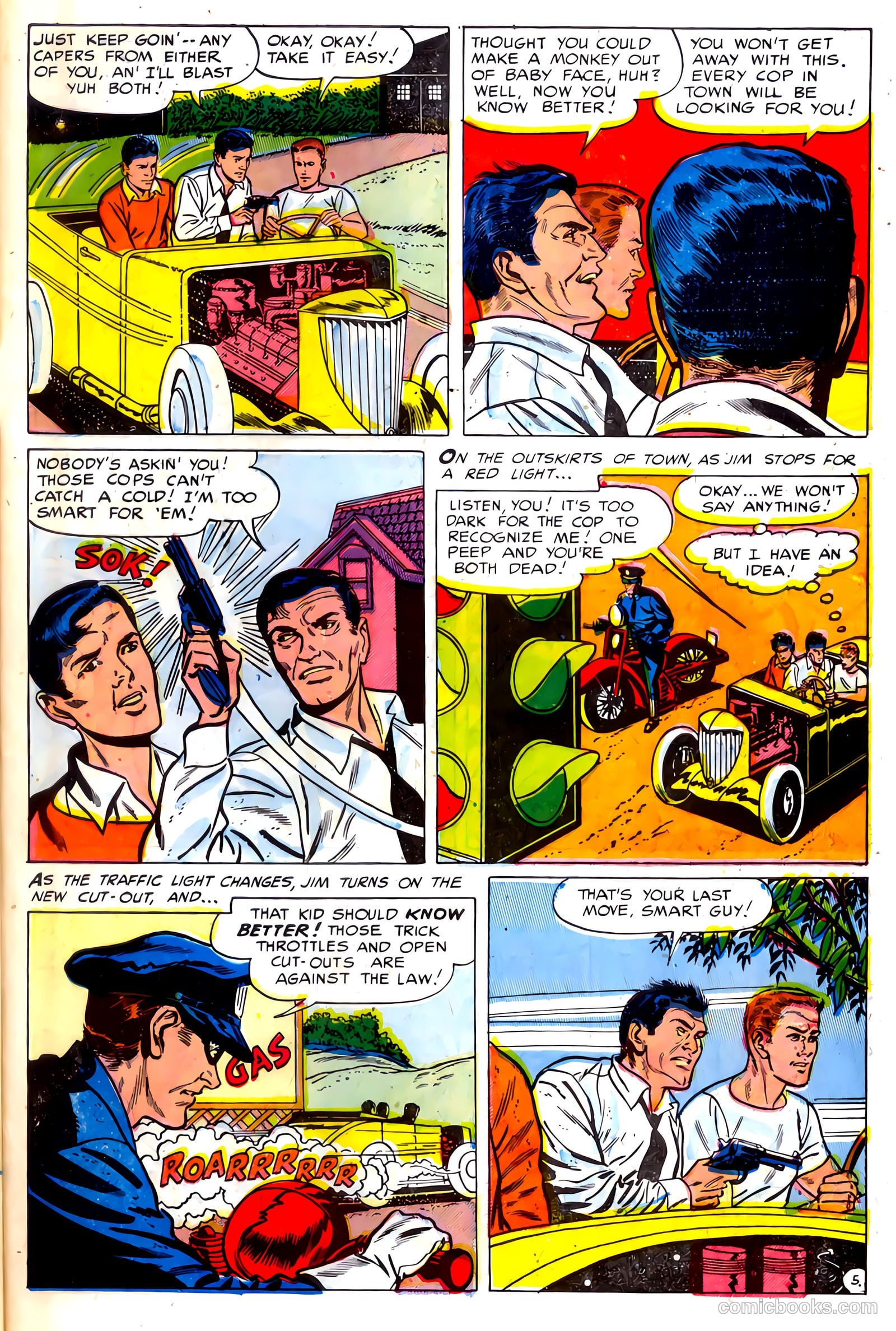 Hot Rod King #1 (1952) — page 29 of 36