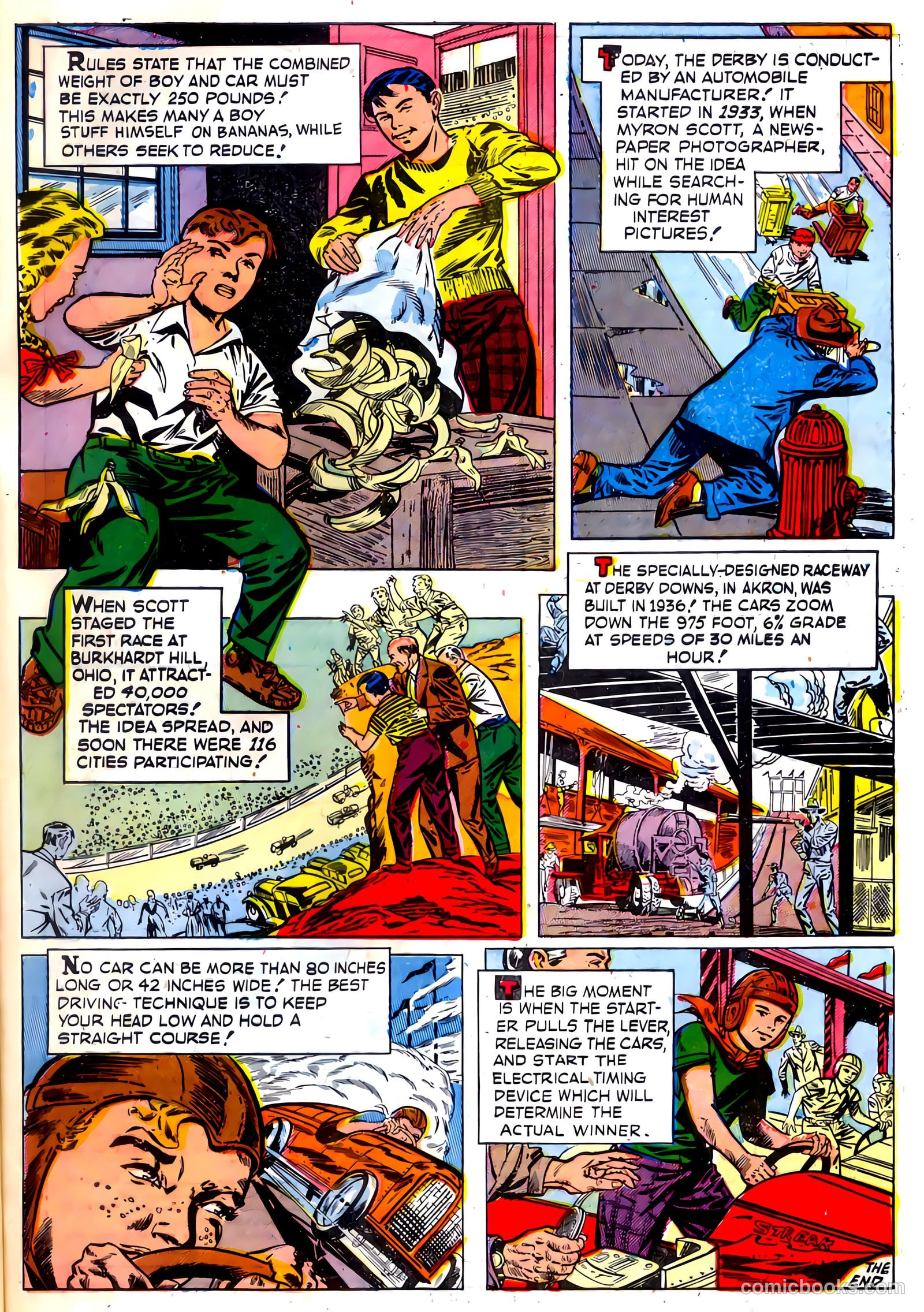 Hot Rod King #1 (1952) — page 33 of 36