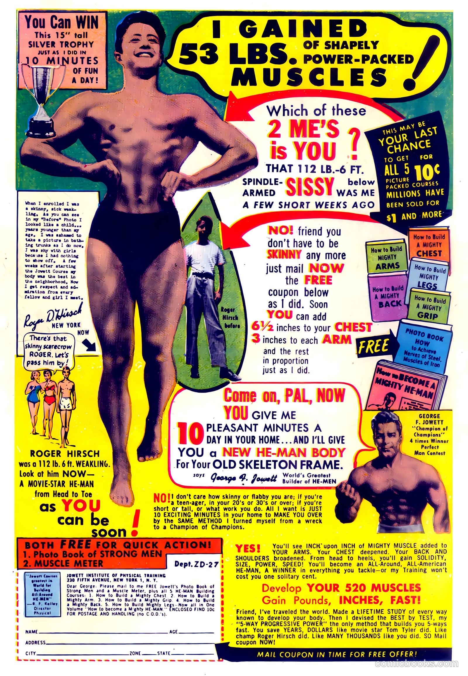 Hot Rod King #1 (1952) — page 36 of 36