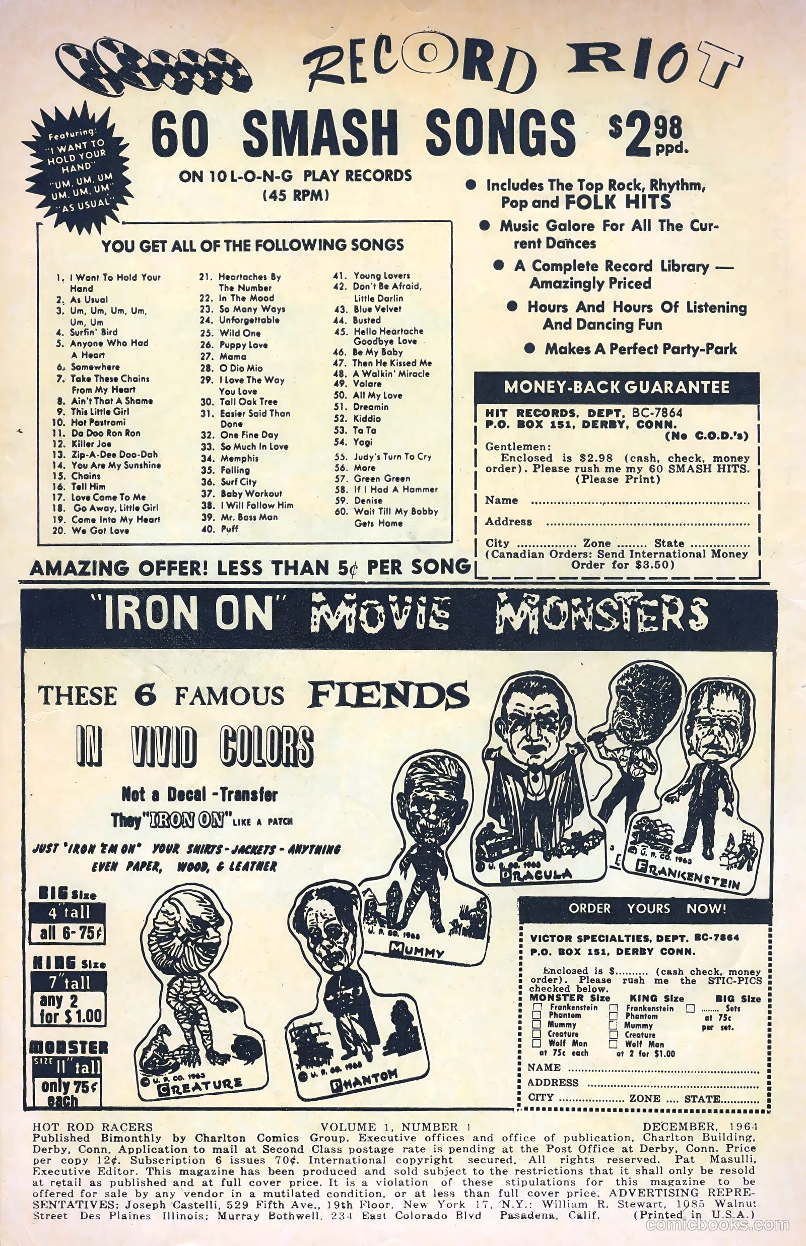 Hot Rod Racers #1 (1964) — page 2 of 36