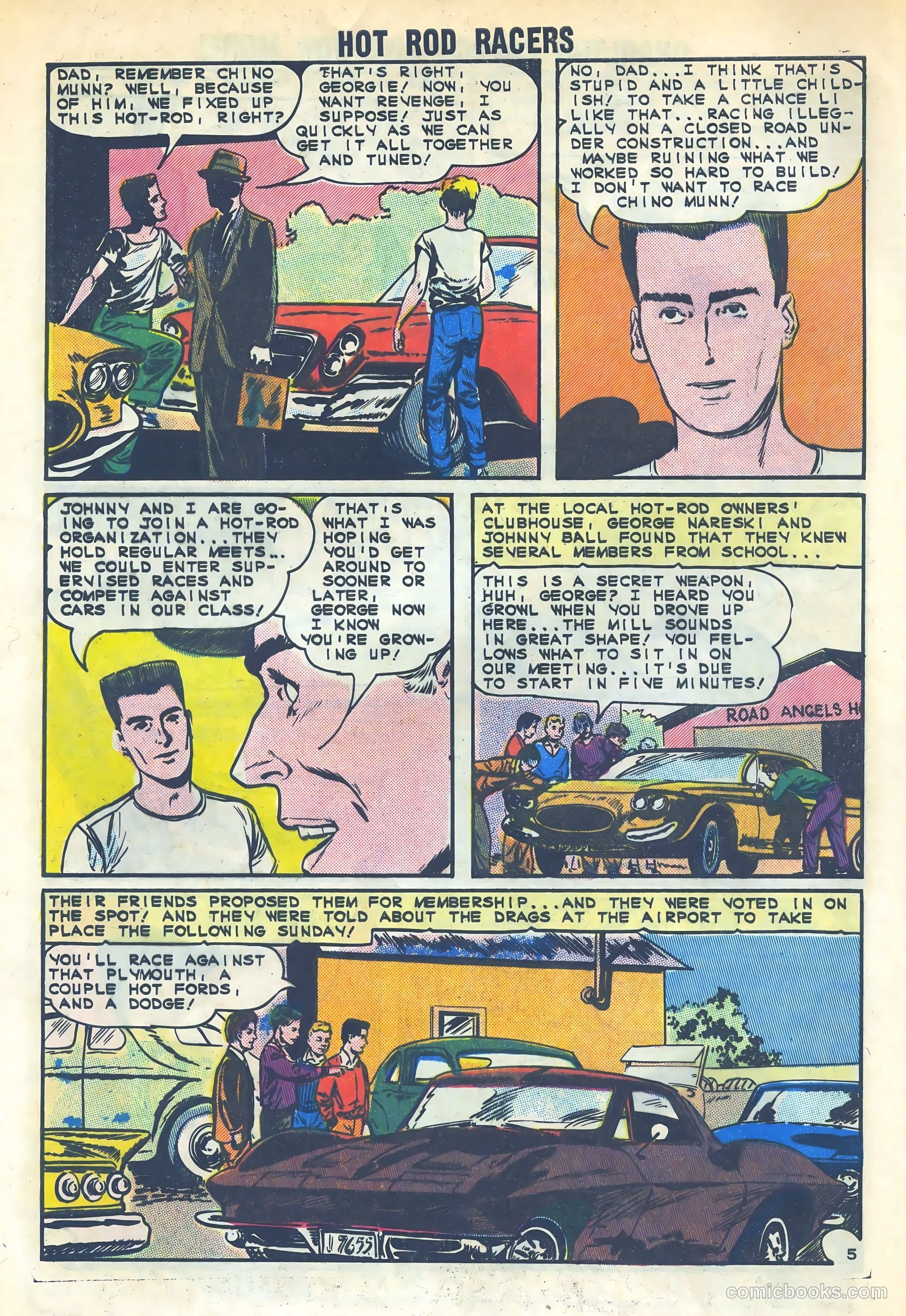 Hot Rod Racers #1 (1964) — page 8 of 36