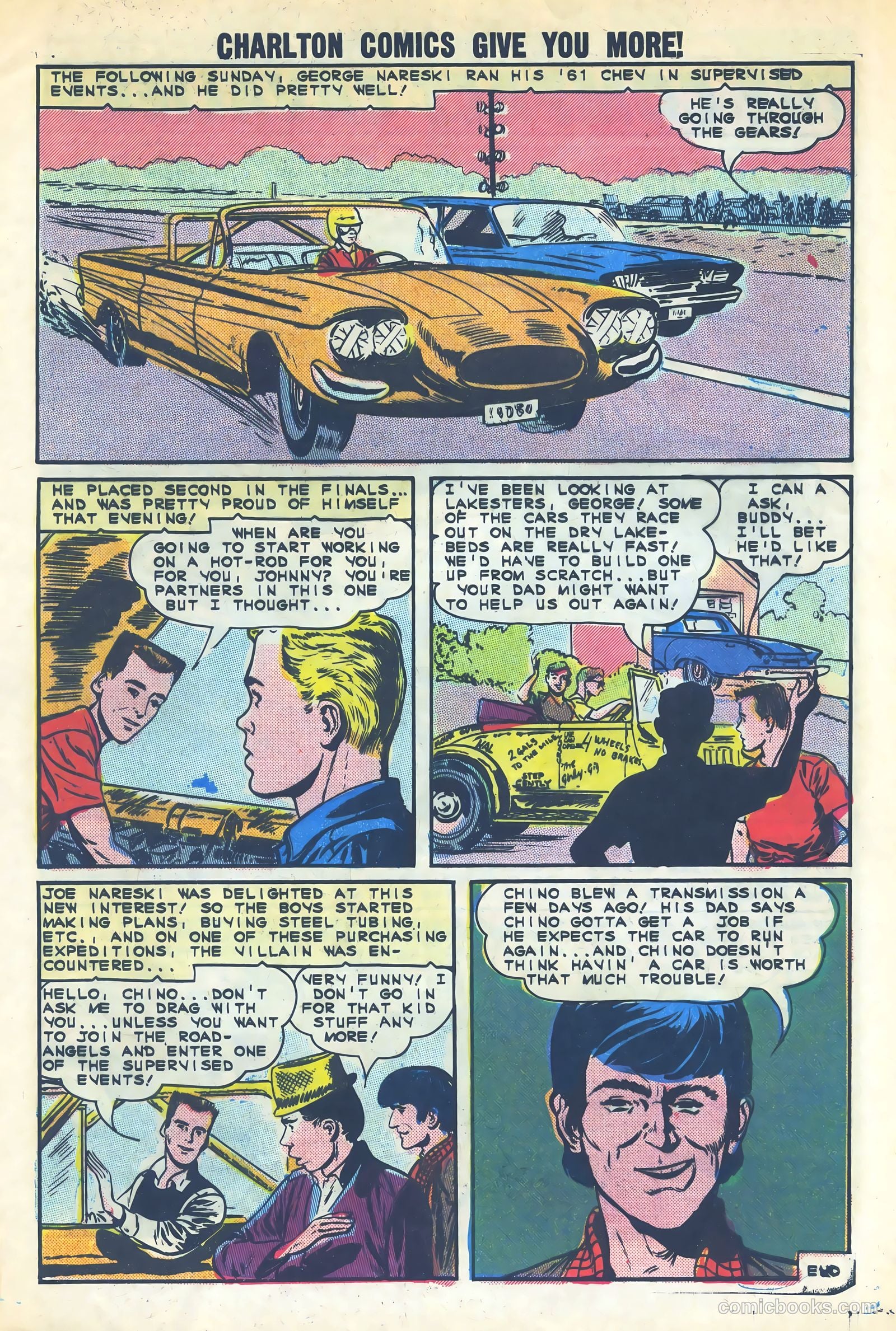 Hot Rod Racers #1 (1964) — page 9 of 36