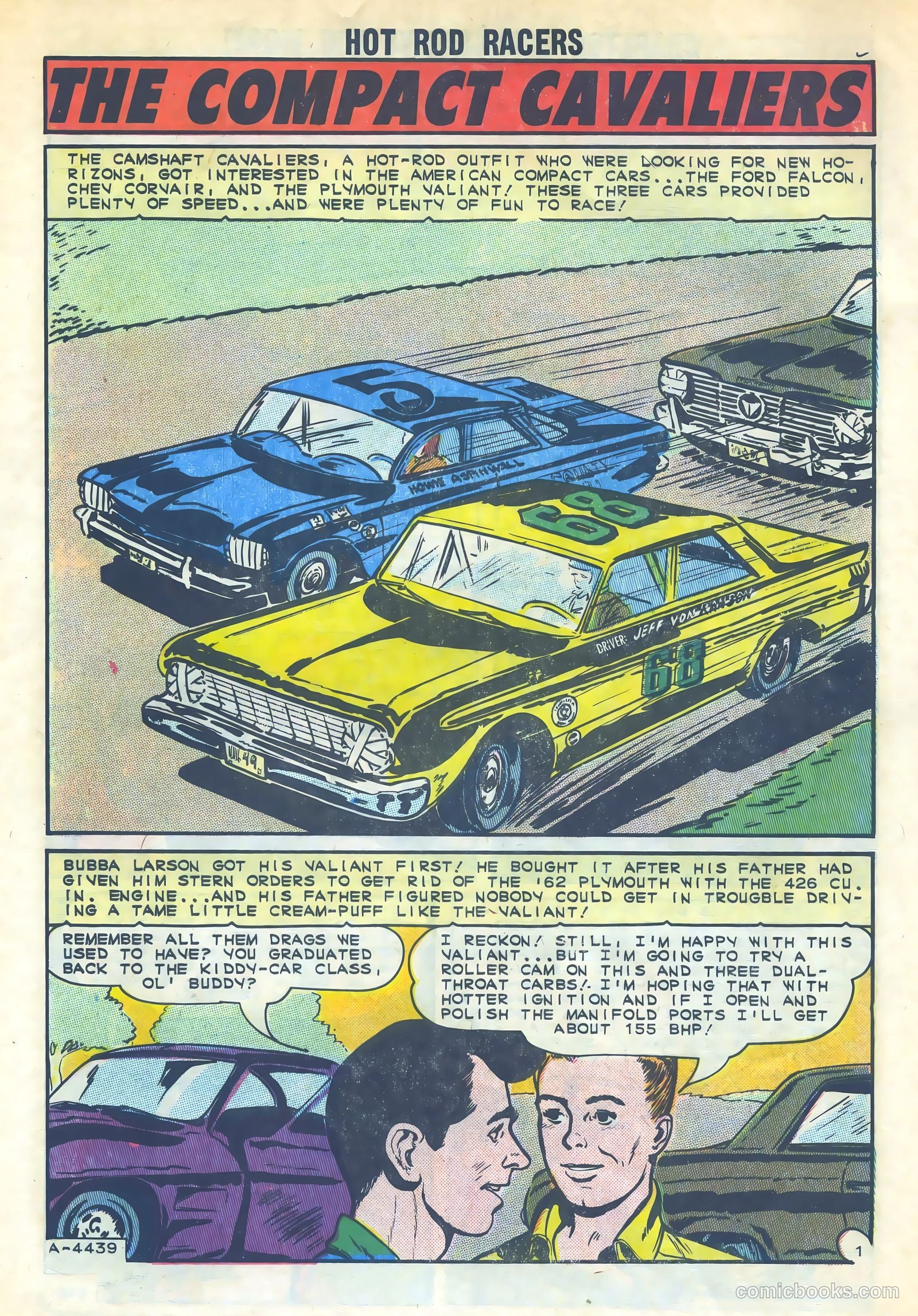 Hot Rod Racers #1 (1964) — page 10 of 36