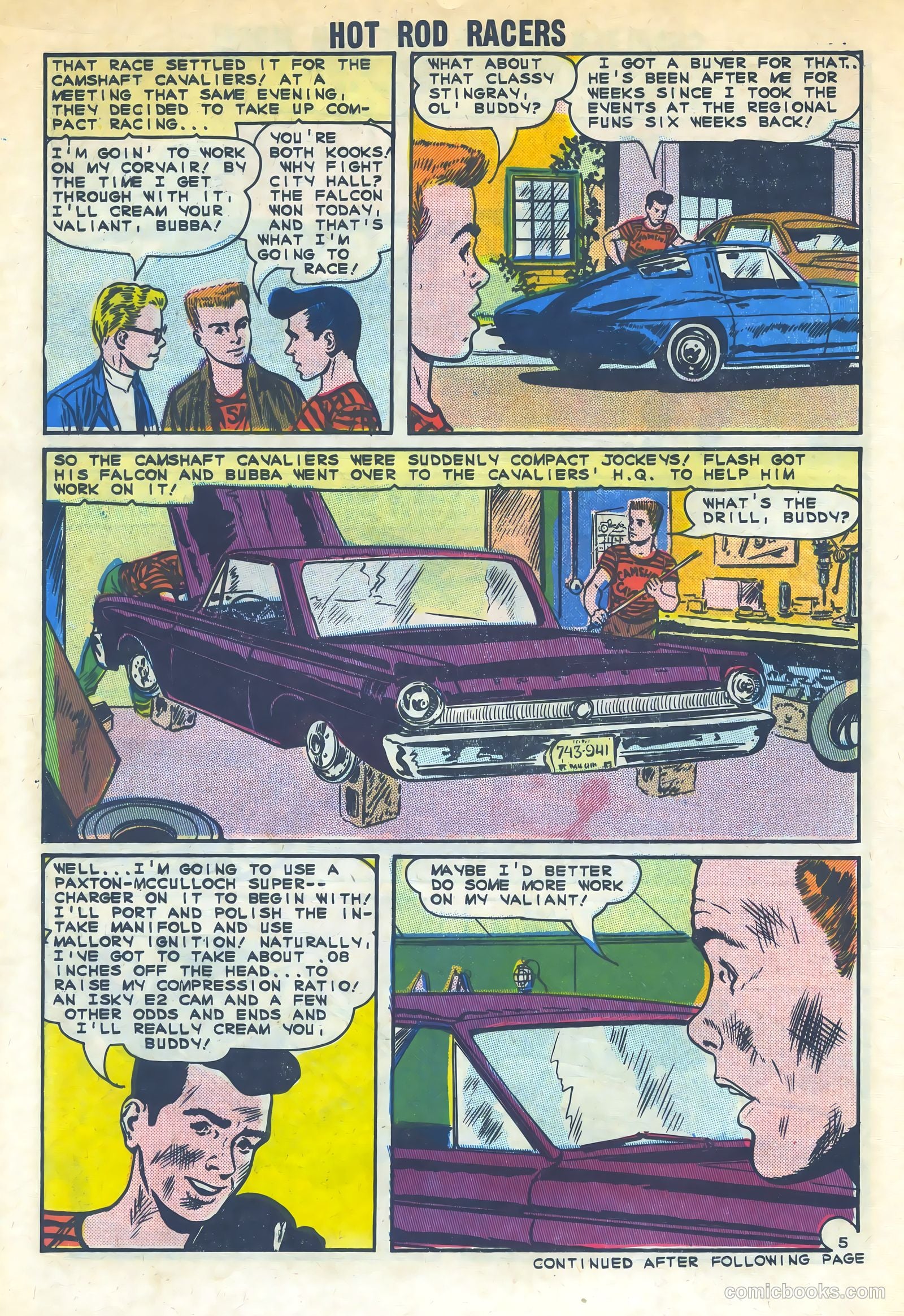 Hot Rod Racers #1 (1964) — page 14 of 36