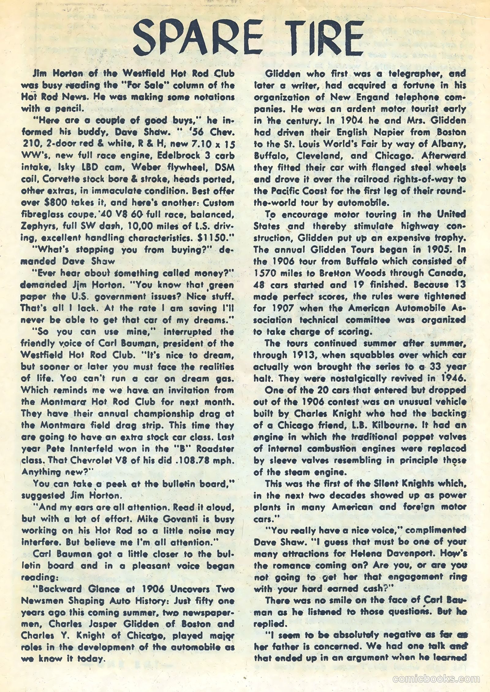 Hot Rod Racers #1 (1964) — page 17 of 36