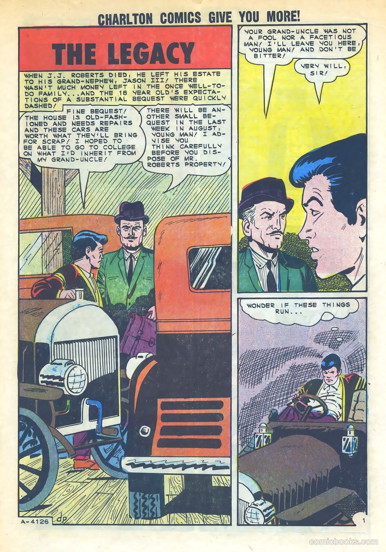 Hot Rod Racers #1 (1964) — page 19 of 36