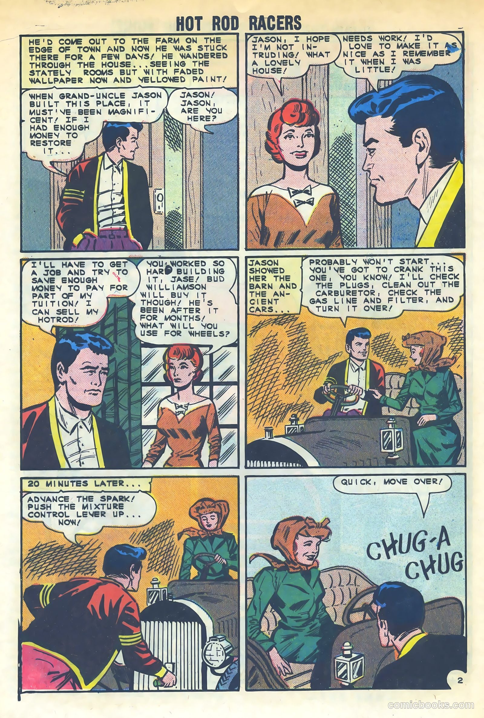 Hot Rod Racers #1 (1964) — page 20 of 36