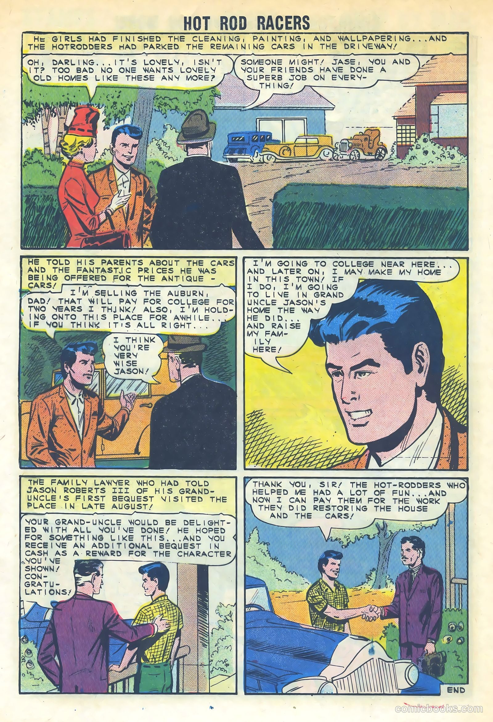 Hot Rod Racers #1 (1964) — page 24 of 36