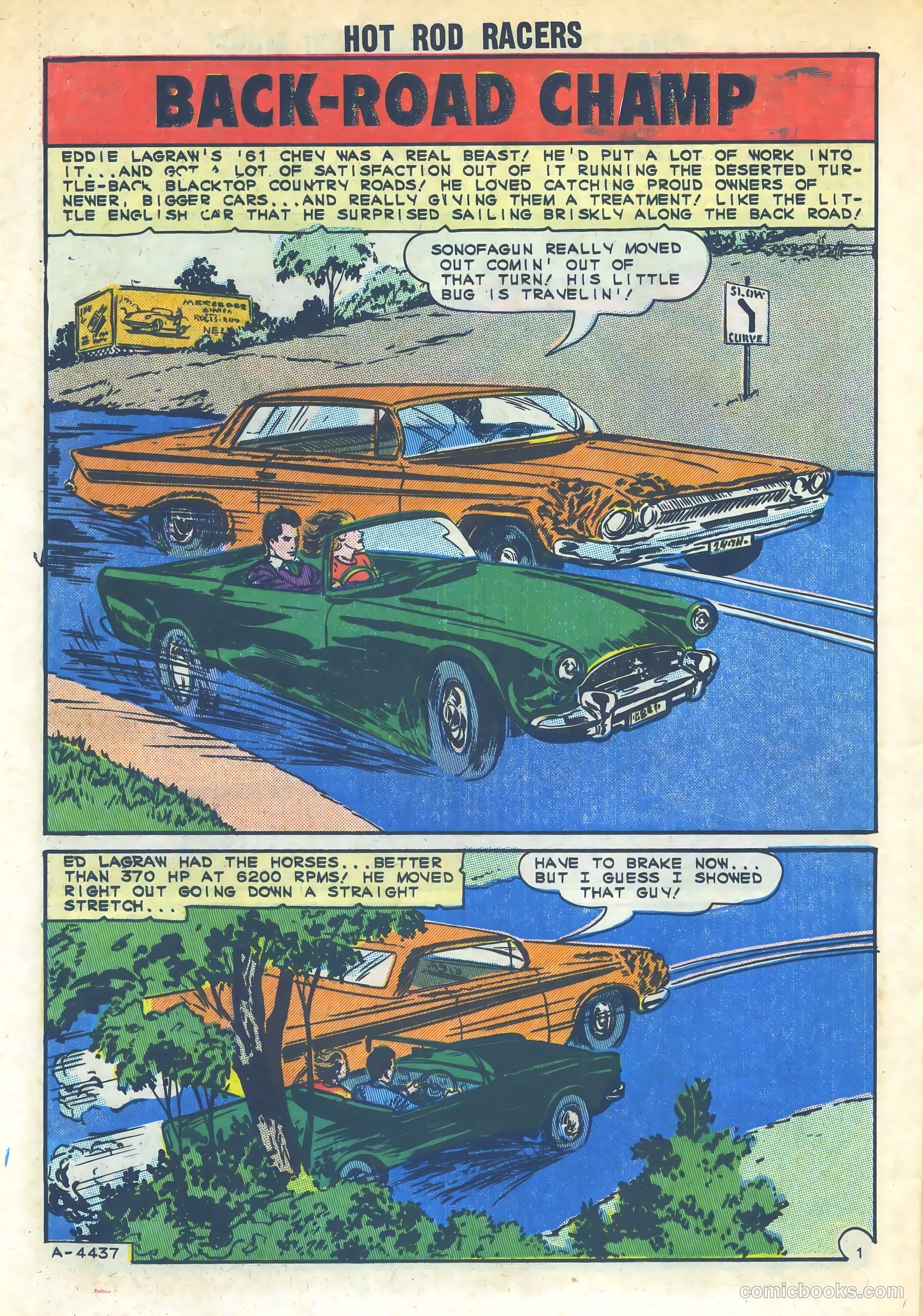 Hot Rod Racers #1 (1964) — page 26 of 36