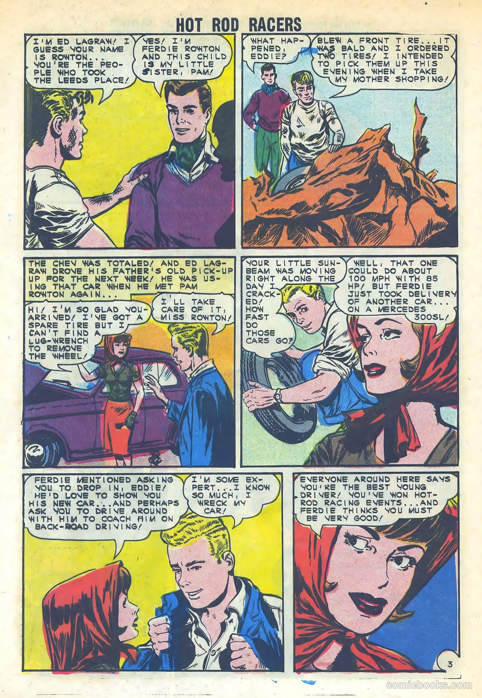 Hot Rod Racers #1 (1964) — page 28 of 36
