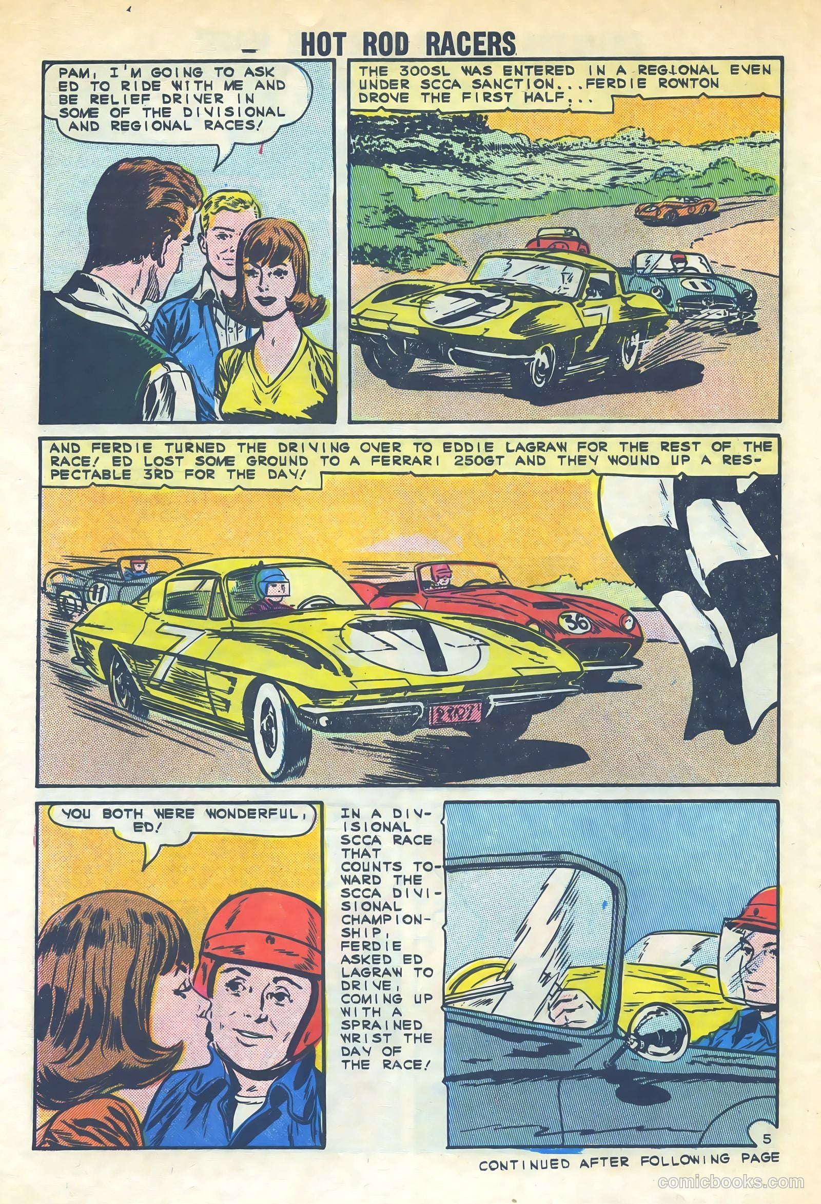 Hot Rod Racers #1 (1964) — page 30 of 36