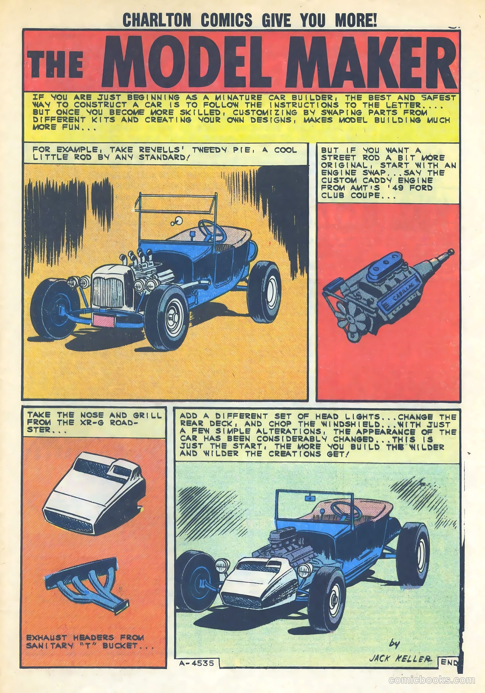 Hot Rod Racers #1 (1964) — page 33 of 36