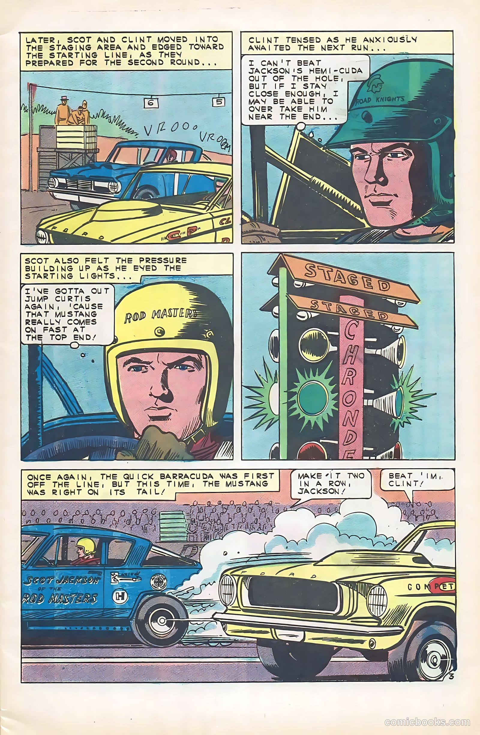 Hot Rod Racers #10 (1966) — page 5 of 36