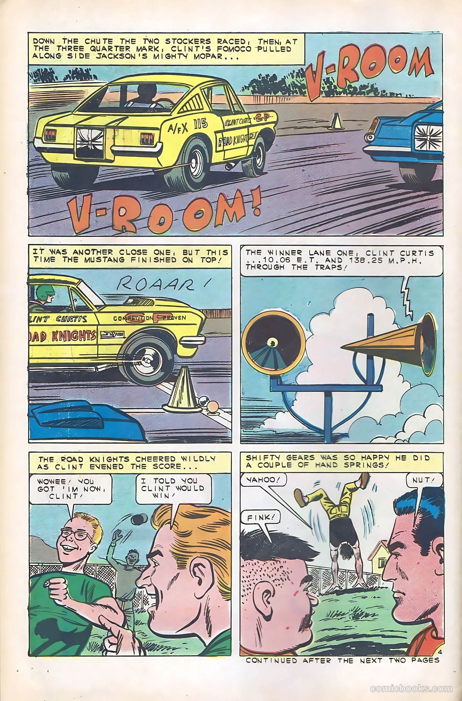 Hot Rod Racers #10 (1966) — page 6 of 36