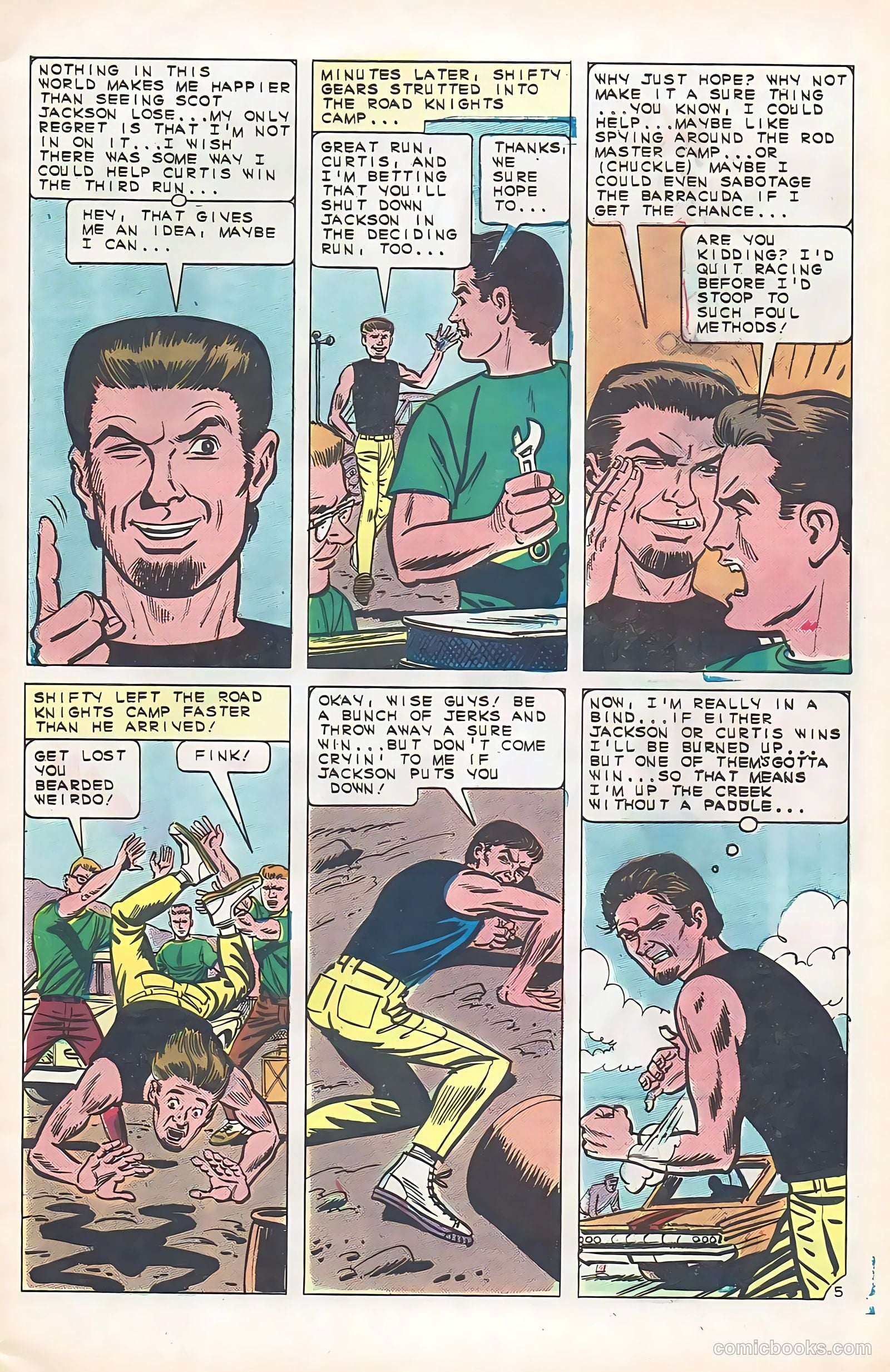 Hot Rod Racers #10 (1966) — page 9 of 36