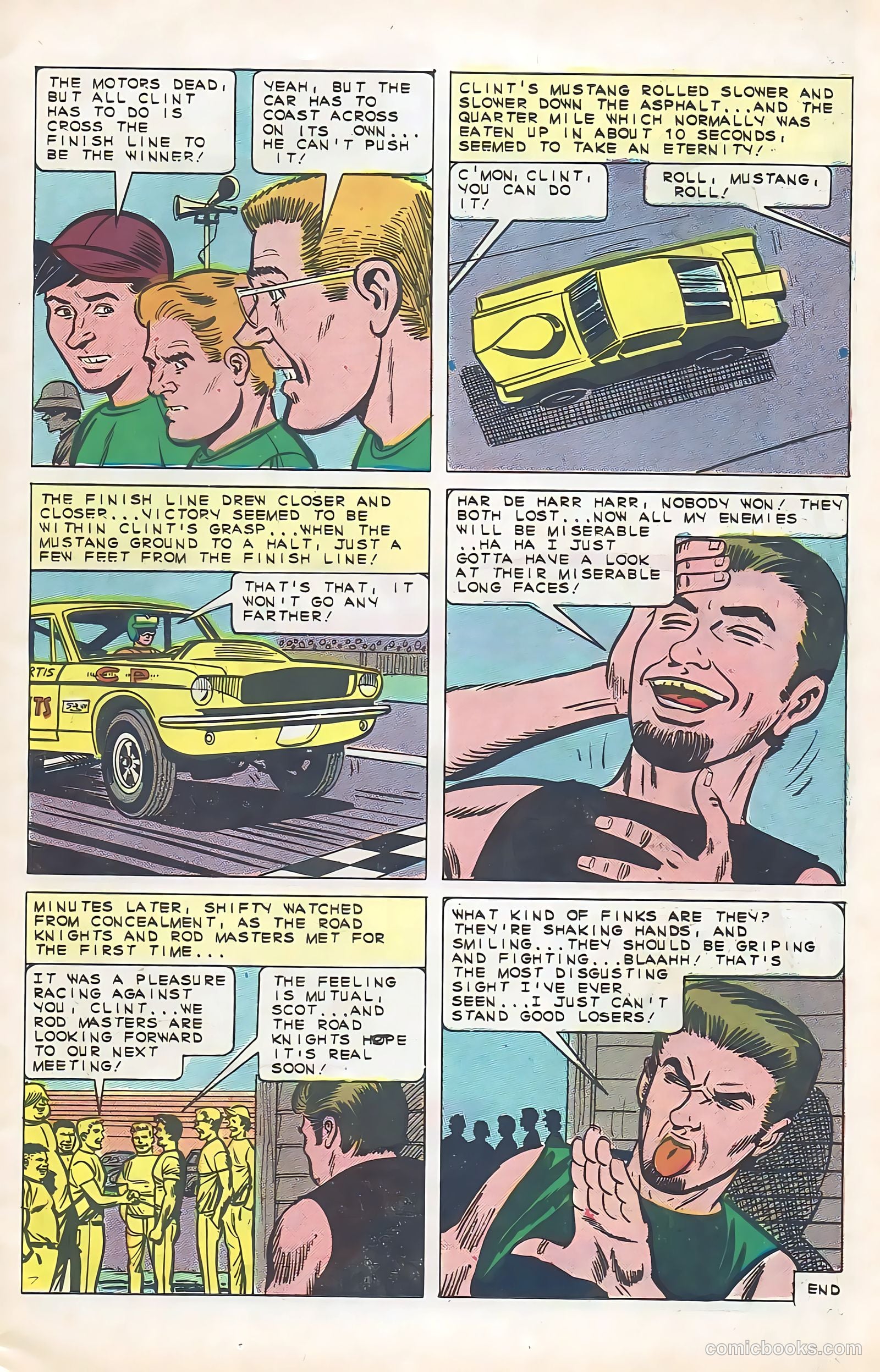 Hot Rod Racers #10 (1966) — page 11 of 36