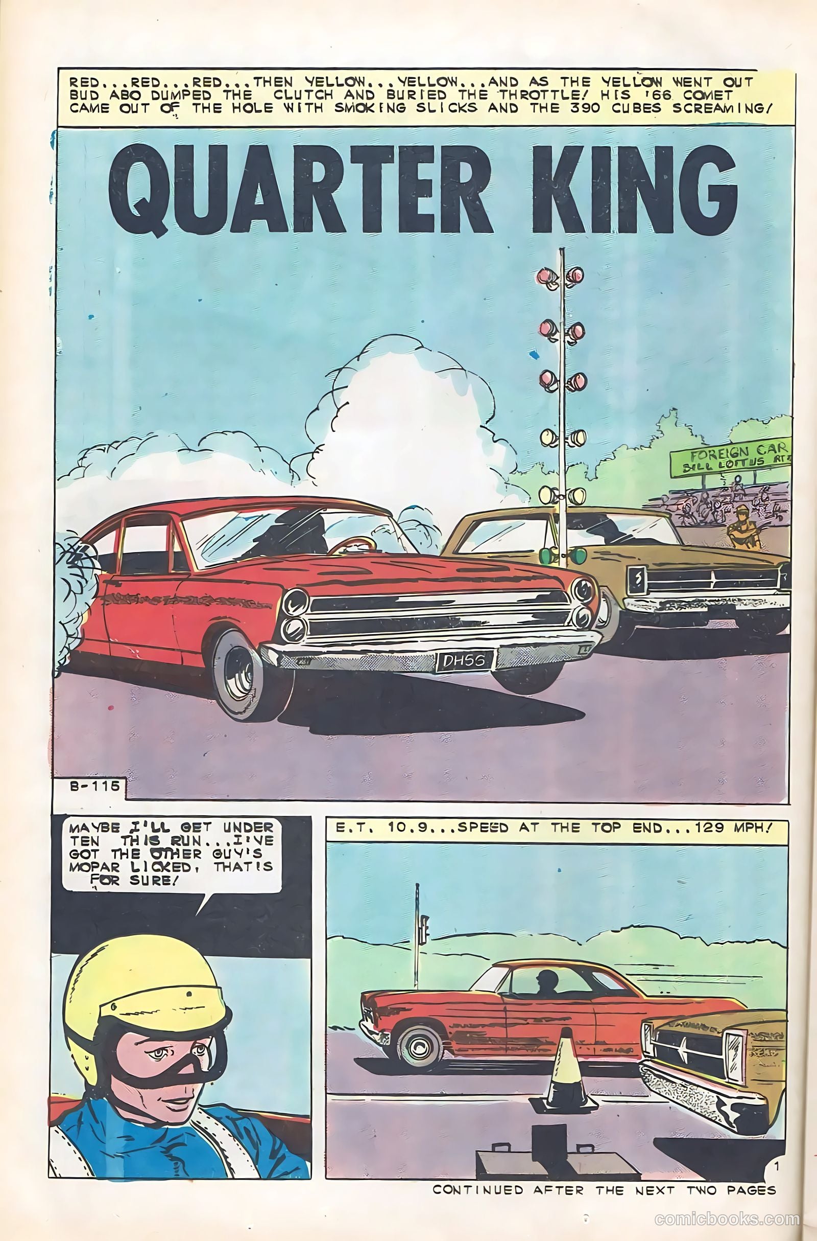 Hot Rod Racers #10 (1966) — page 12 of 36