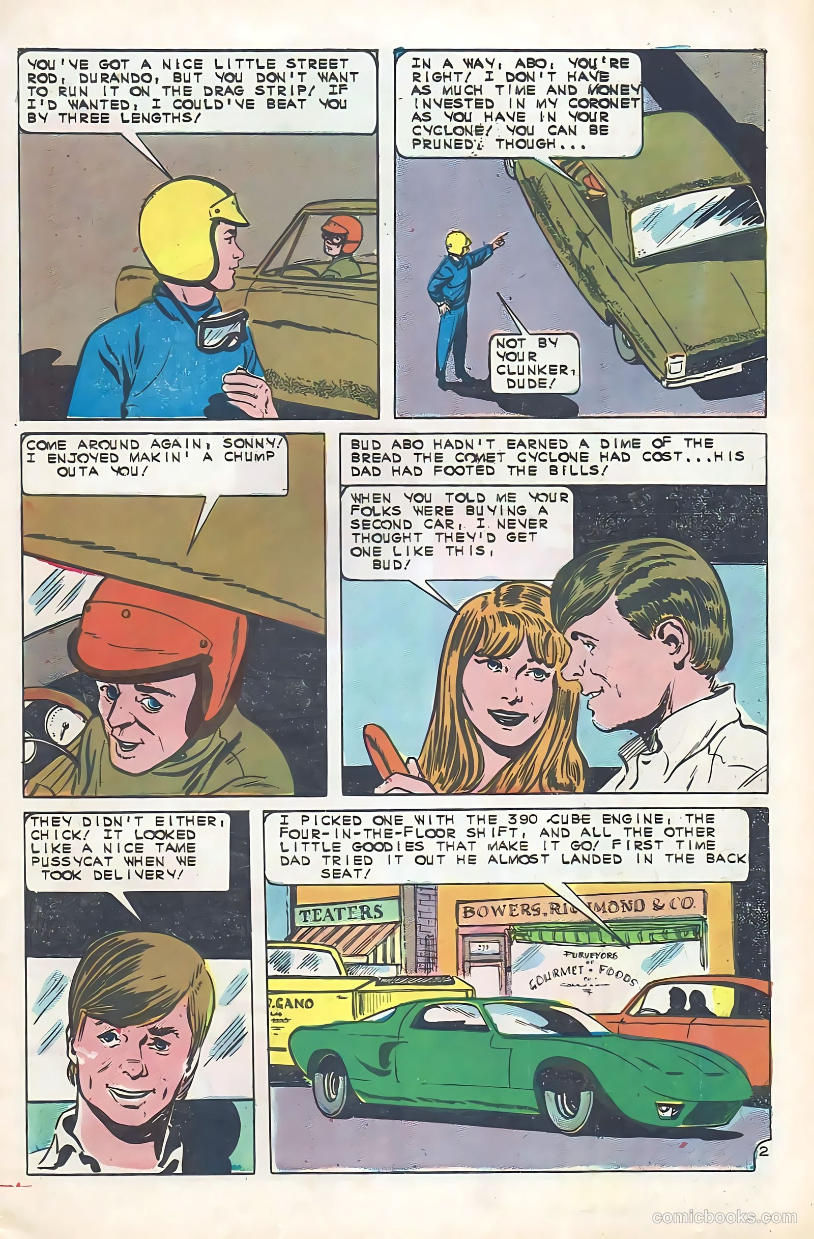 Hot Rod Racers #10 (1966) — page 15 of 36