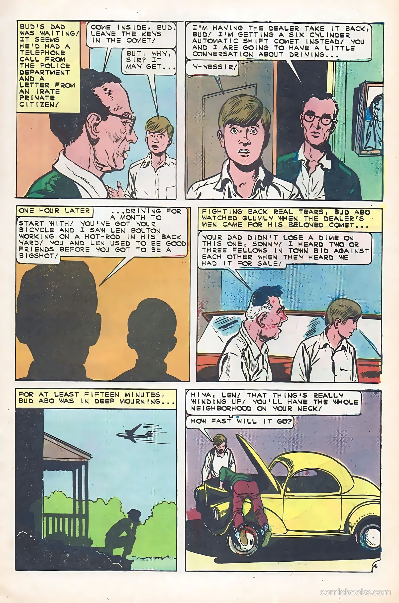 Hot Rod Racers #10 (1966) — page 17 of 36