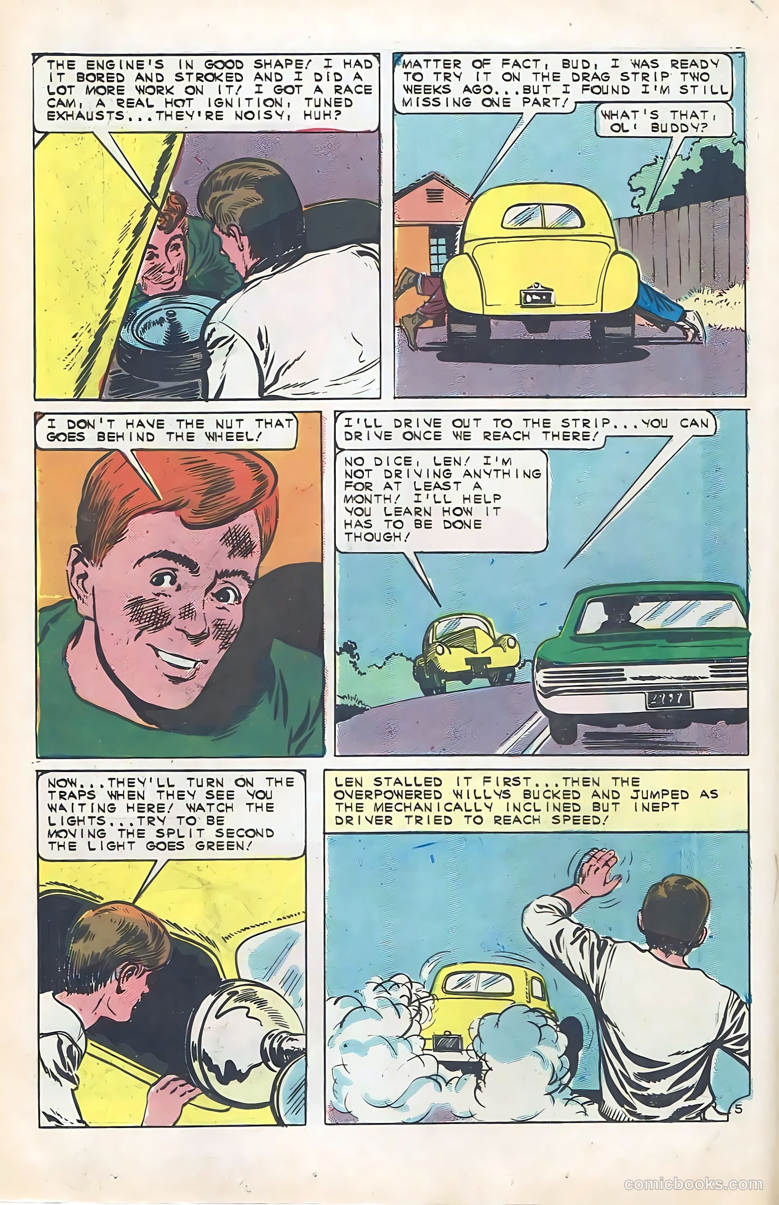 Hot Rod Racers #10 (1966) — page 18 of 36