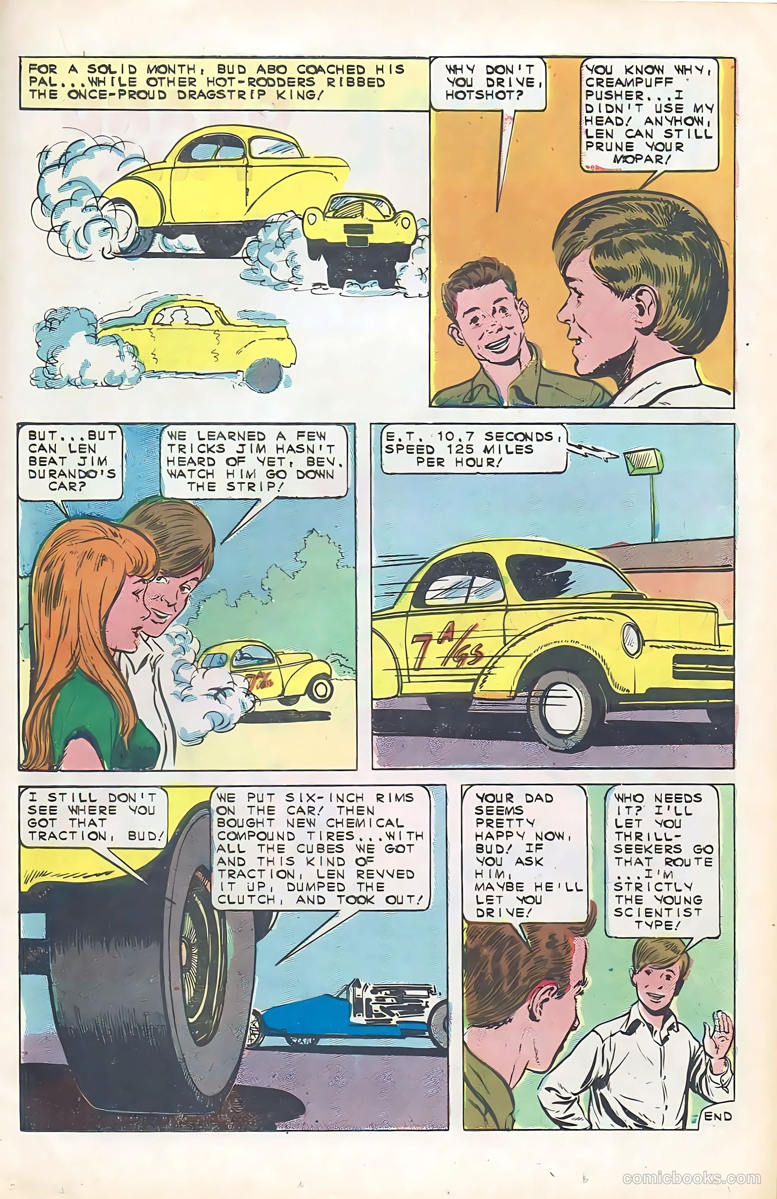 Hot Rod Racers #10 (1966) — page 19 of 36