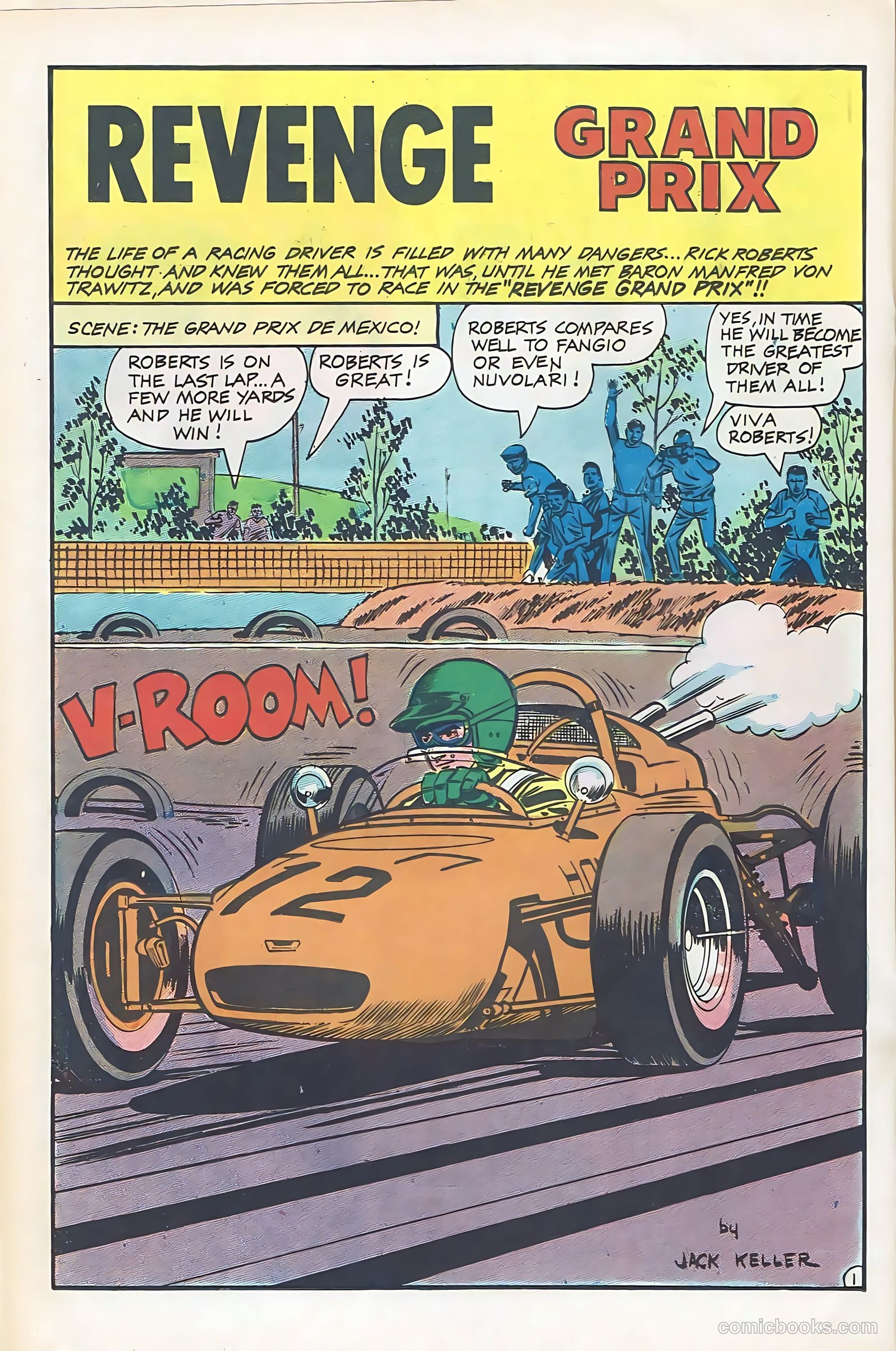 Hot Rod Racers #10 (1966) — page 20 of 36