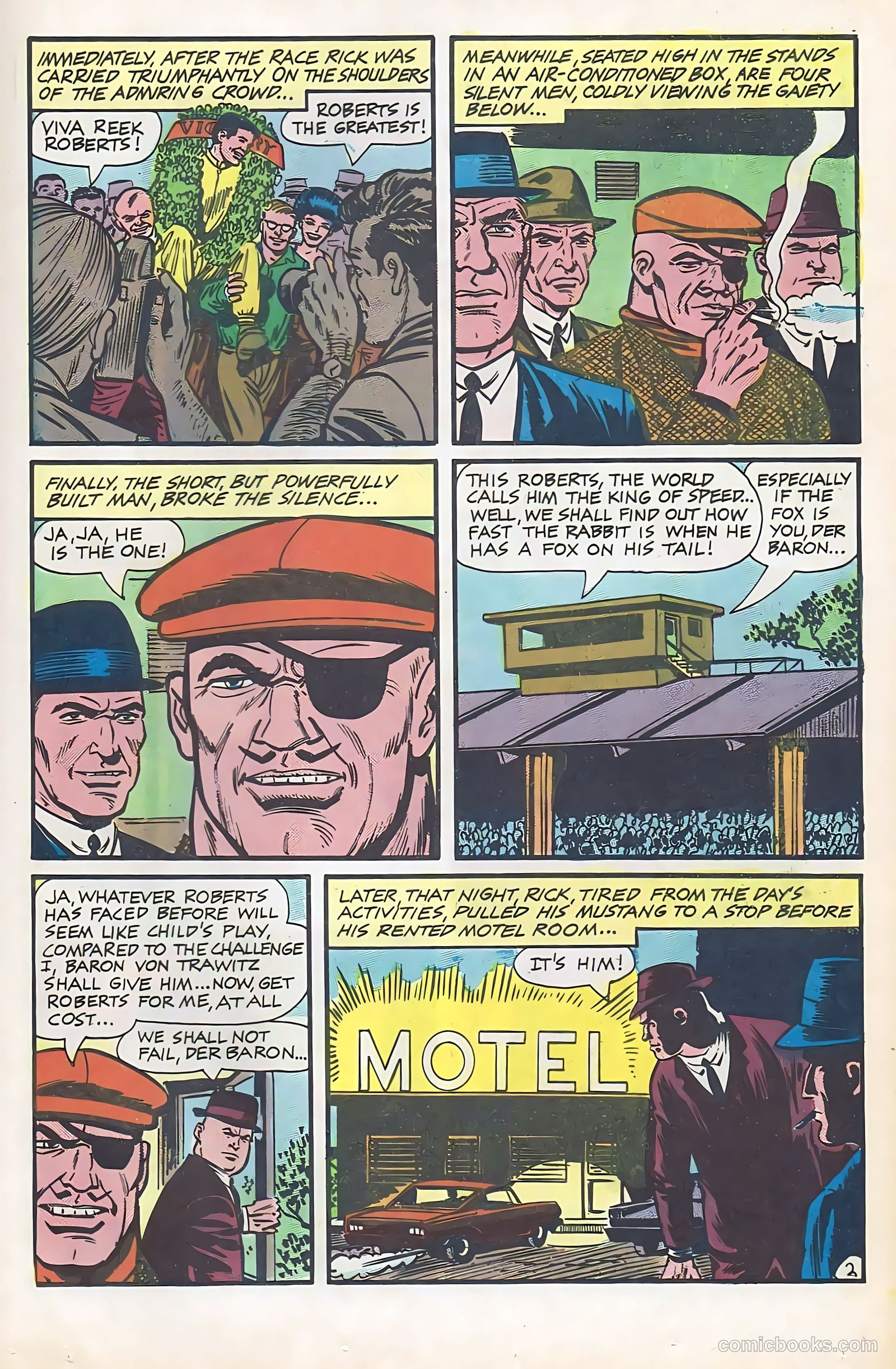 Hot Rod Racers #10 (1966) — page 21 of 36