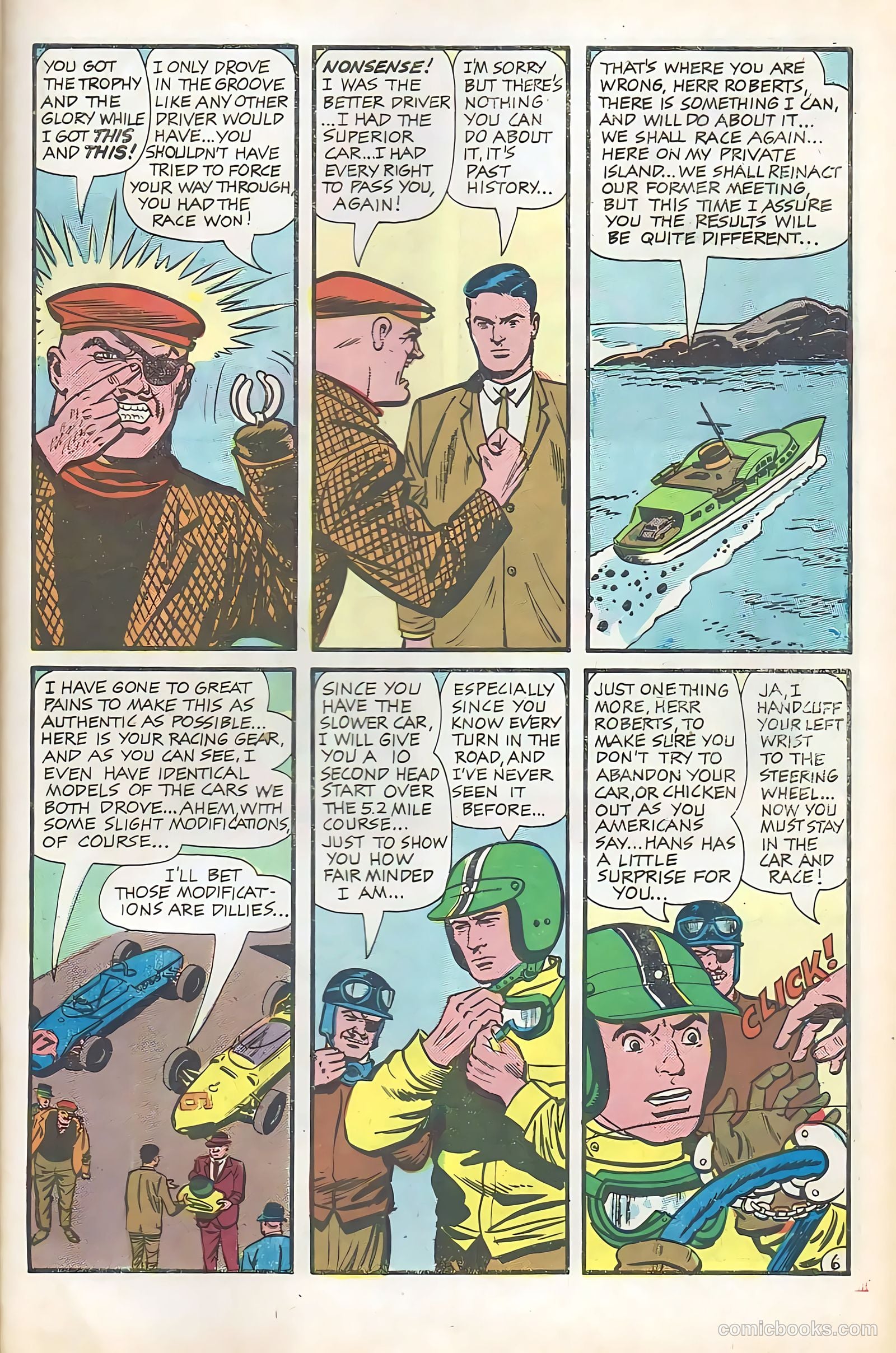 Hot Rod Racers #10 (1966) — page 27 of 36
