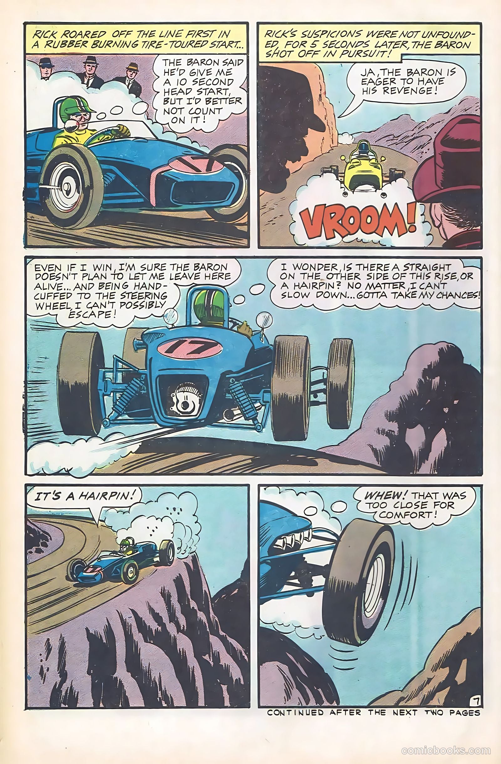 Hot Rod Racers #10 (1966) — page 28 of 36
