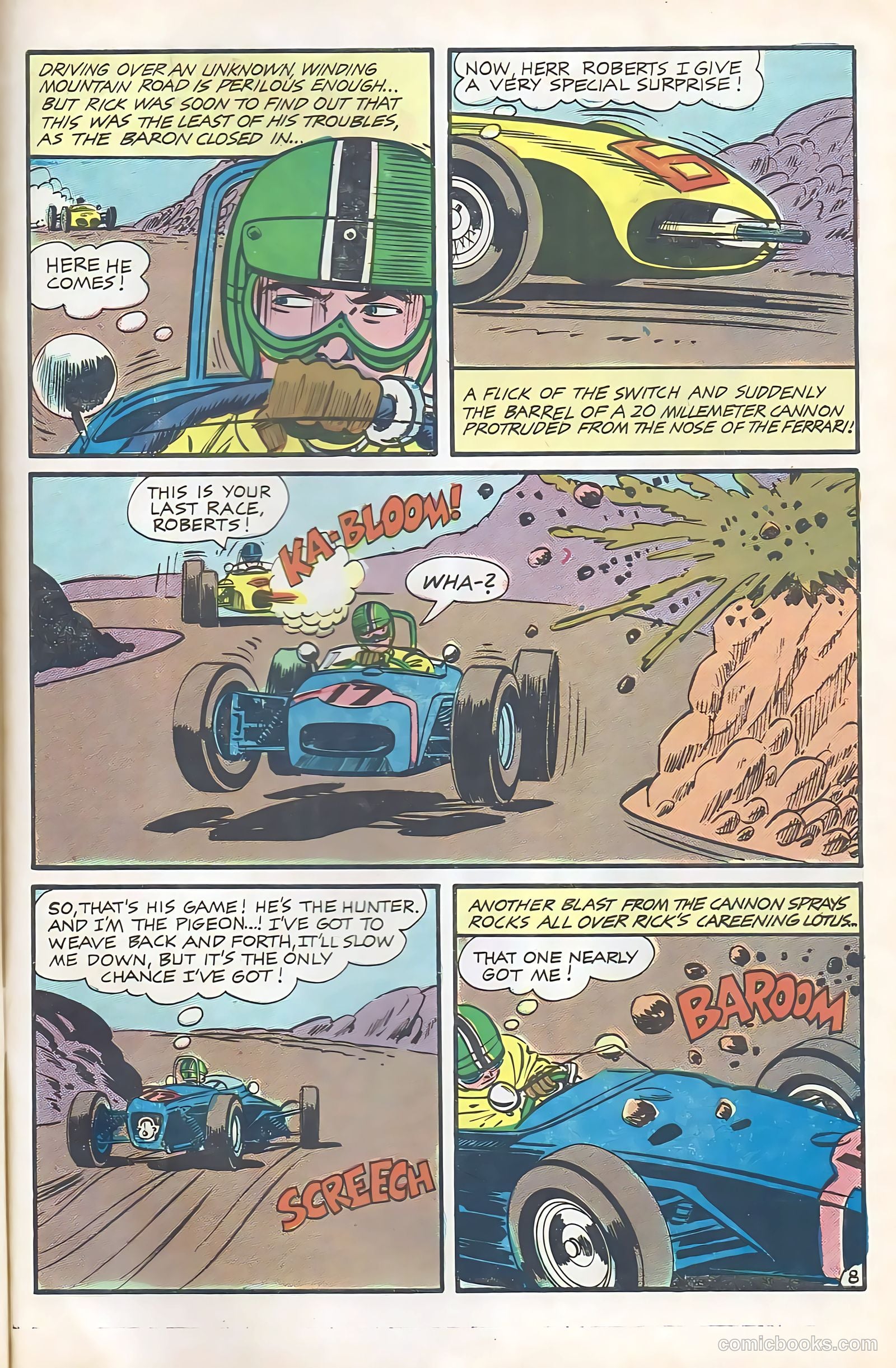 Hot Rod Racers #10 (1966) — page 31 of 36