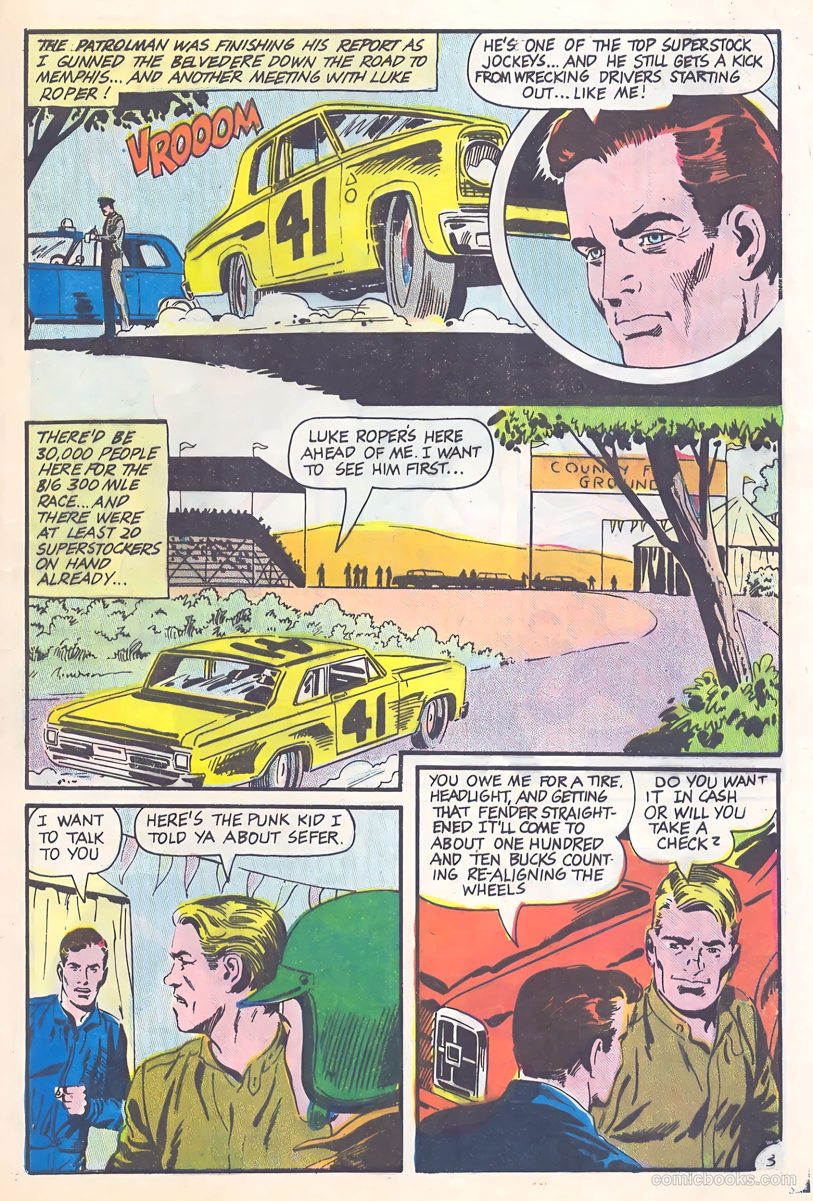 Hot Rod Racers #11 (1966) — page 5 of 36