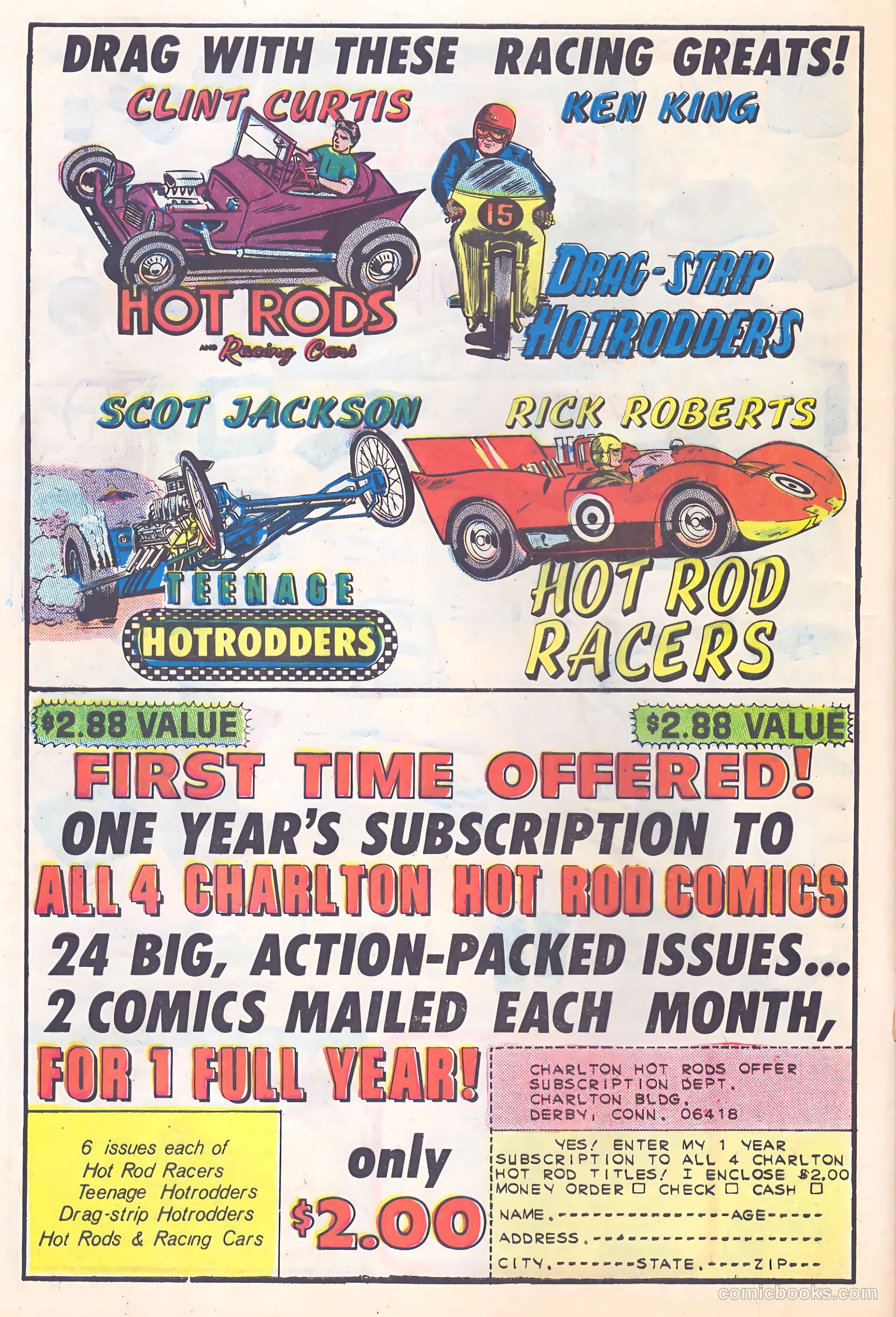Hot Rod Racers #11 (1966) — page 8 of 36