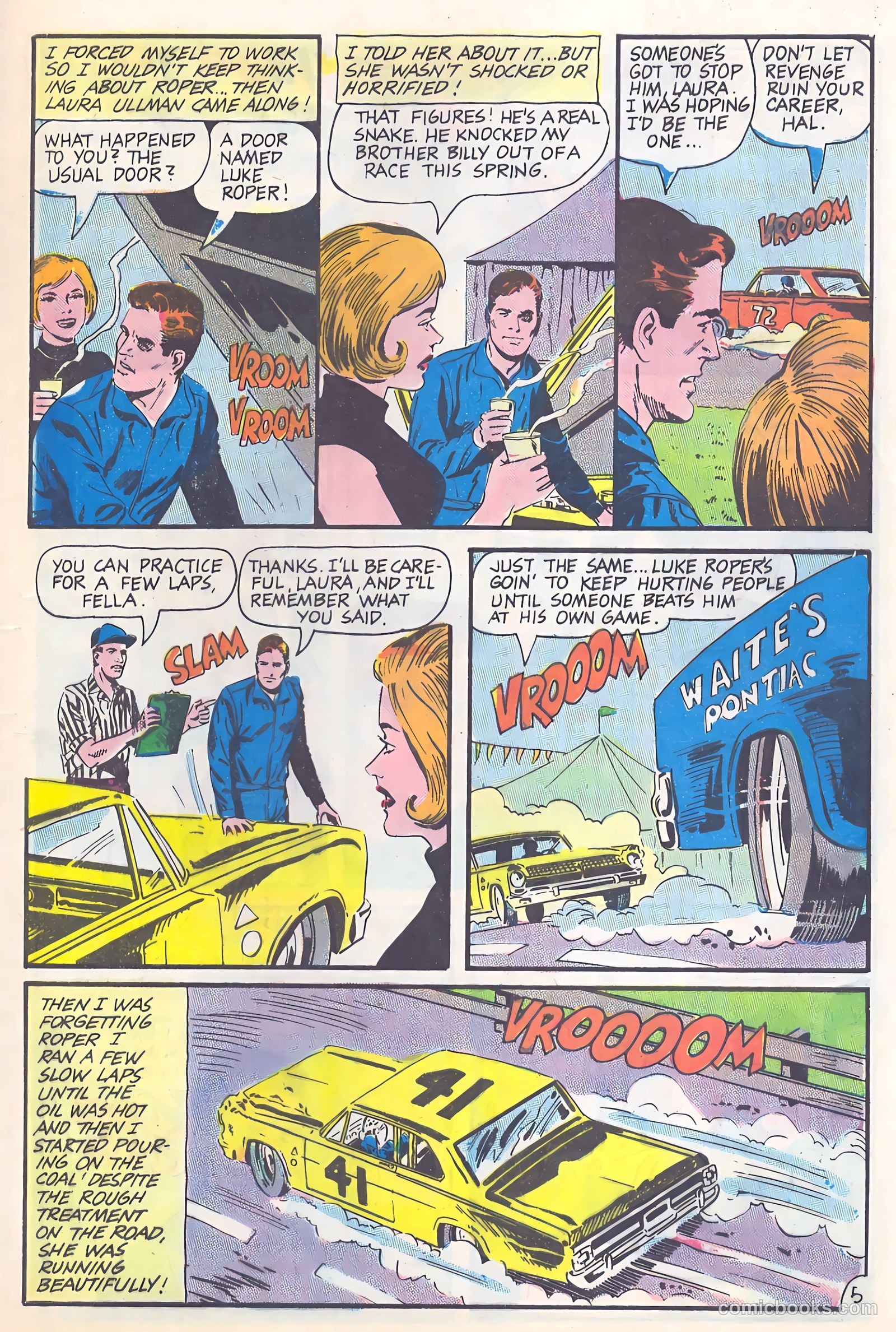 Hot Rod Racers #11 (1966) — page 9 of 36