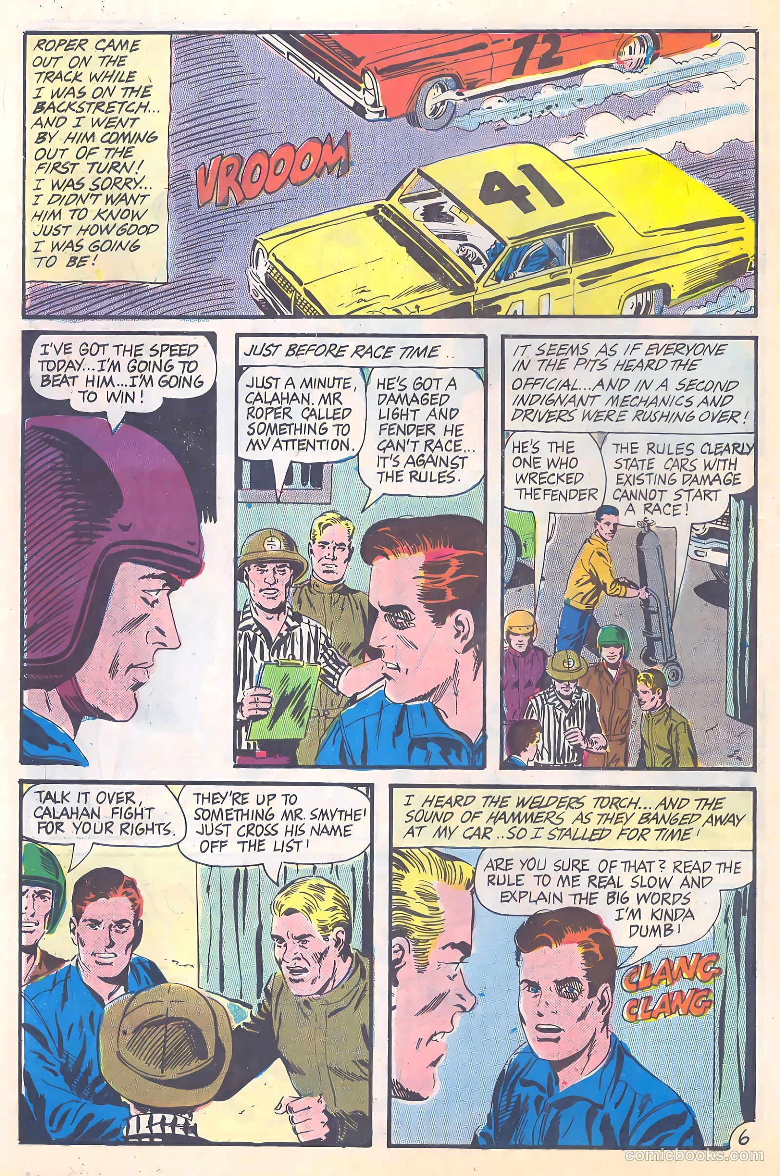 Hot Rod Racers #11 (1966) — page 10 of 36