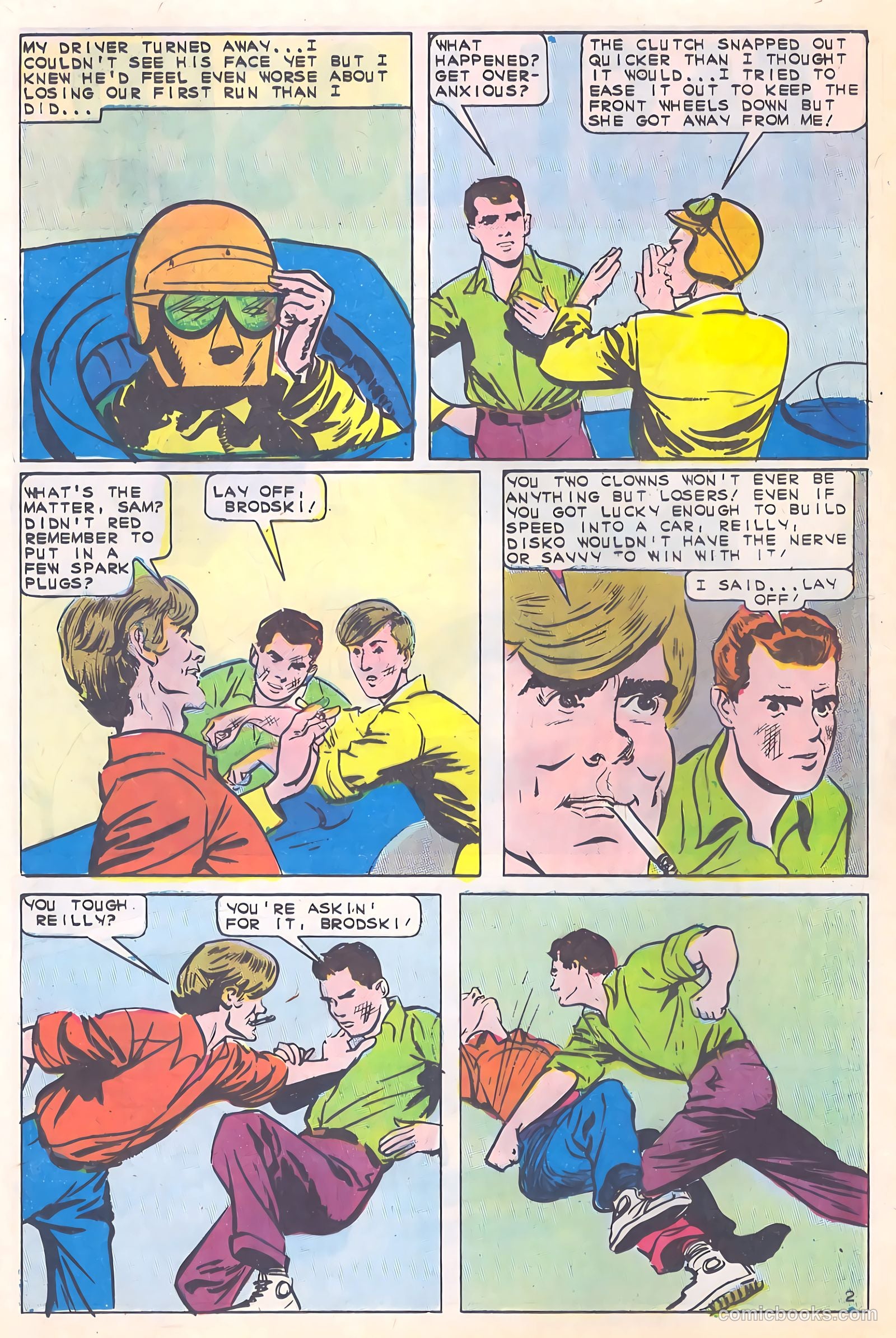 Hot Rod Racers #11 (1966) — page 16 of 36