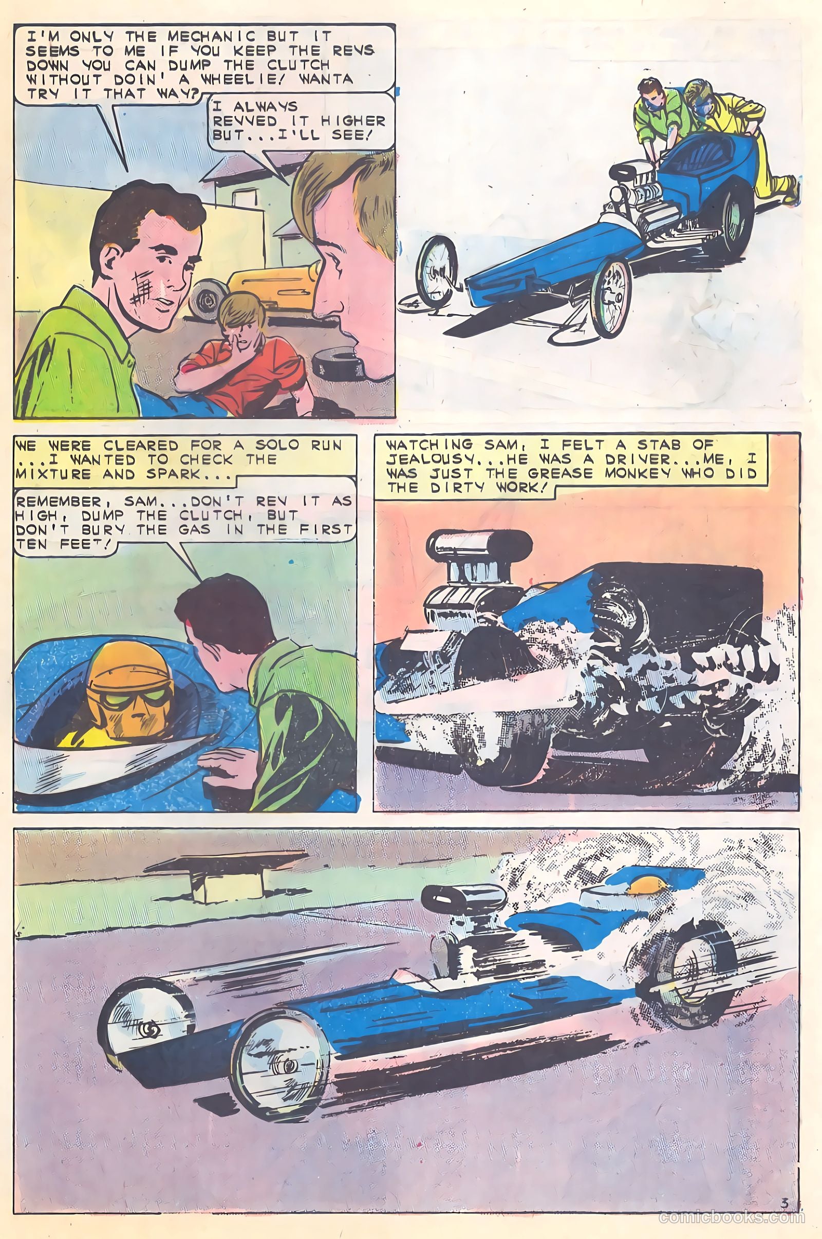 Hot Rod Racers #11 (1966) — page 17 of 36