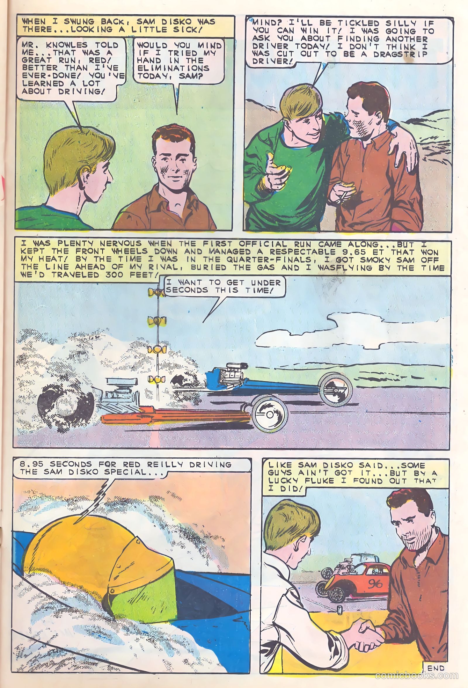 Hot Rod Racers #11 (1966) — page 21 of 36