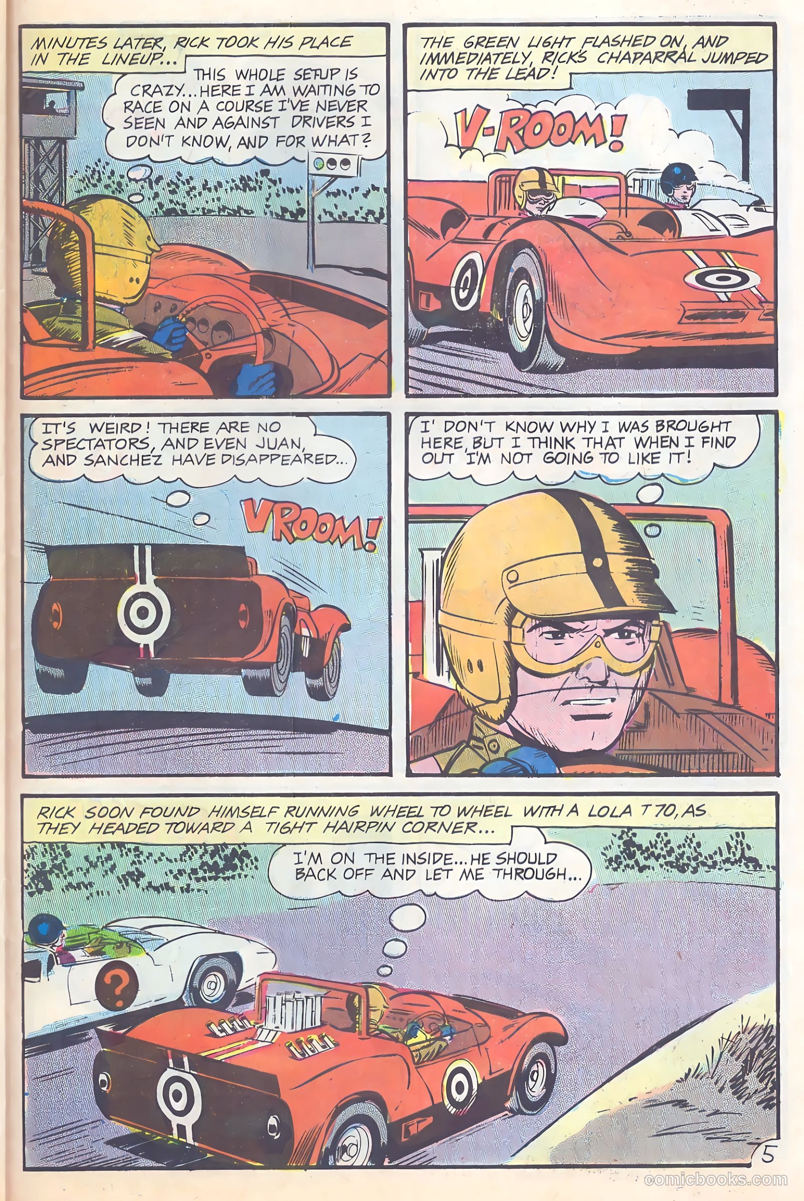 Hot Rod Racers #11 (1966) — page 27 of 36