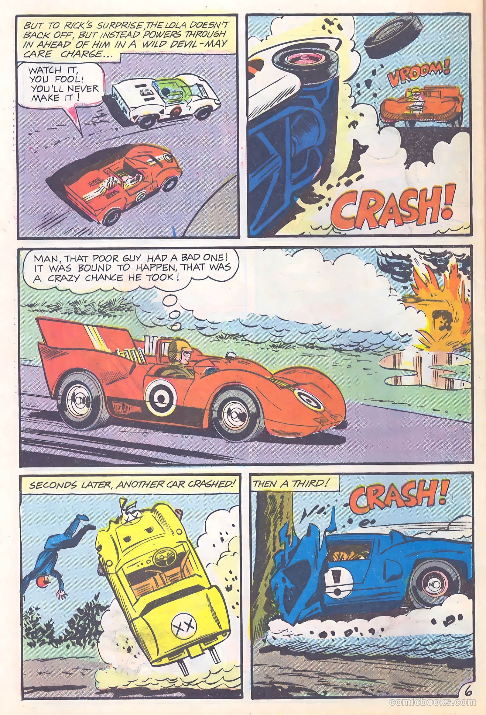 Hot Rod Racers #11 (1966) — page 28 of 36