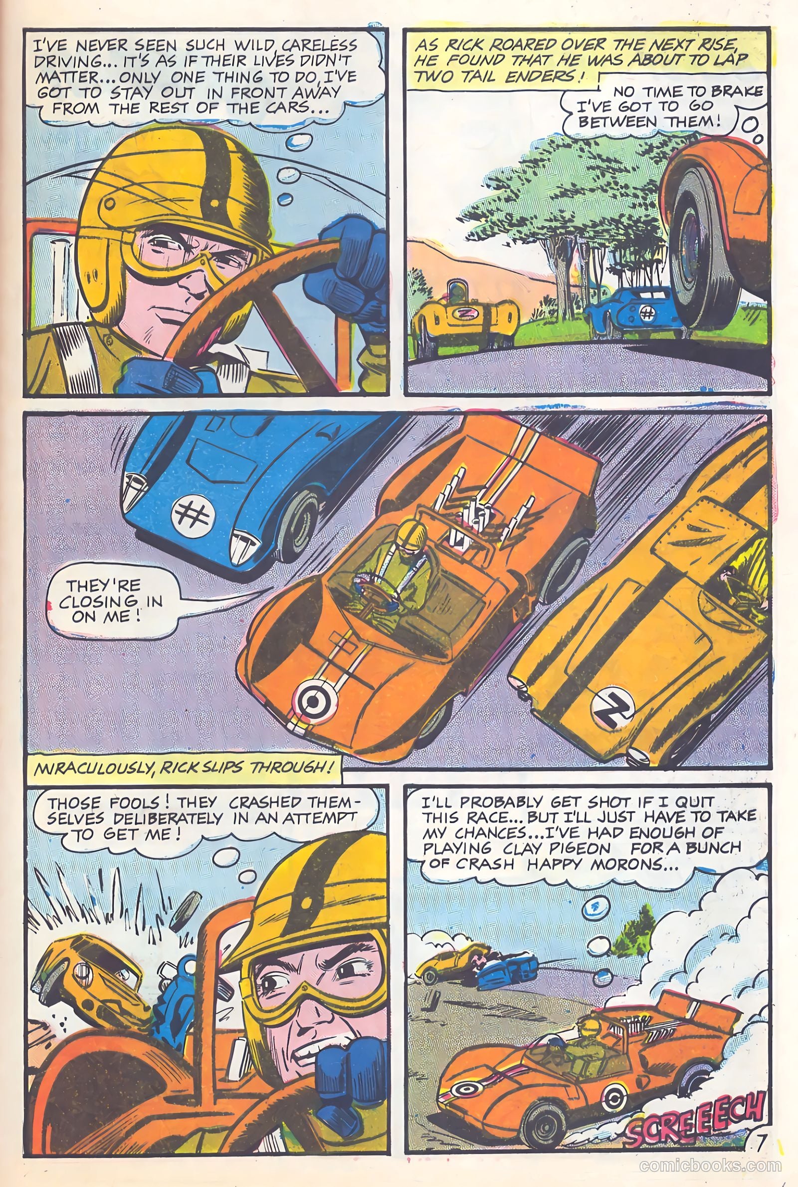 Hot Rod Racers #11 (1966) — page 29 of 36