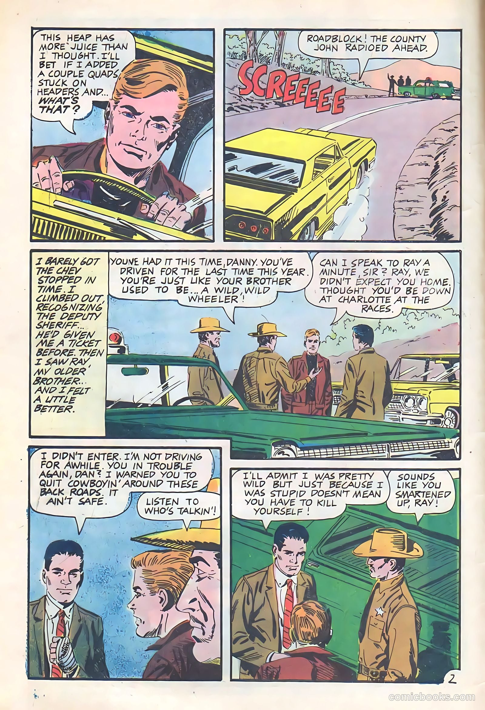 Hot Rod Racers #12 (1967) — page 4 of 36