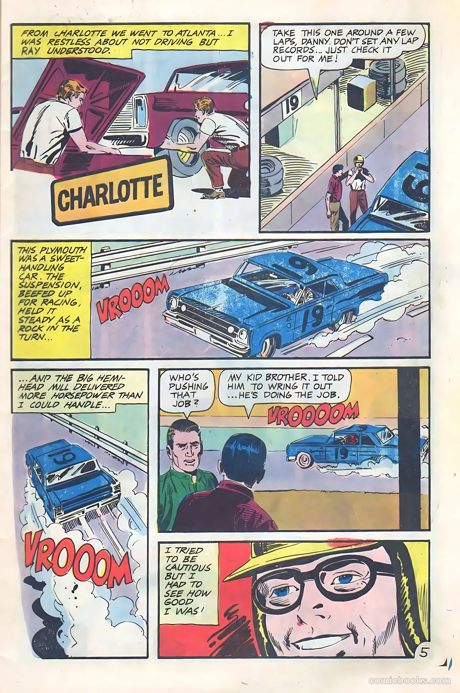 Hot Rod Racers #12 (1967) — page 9 of 36