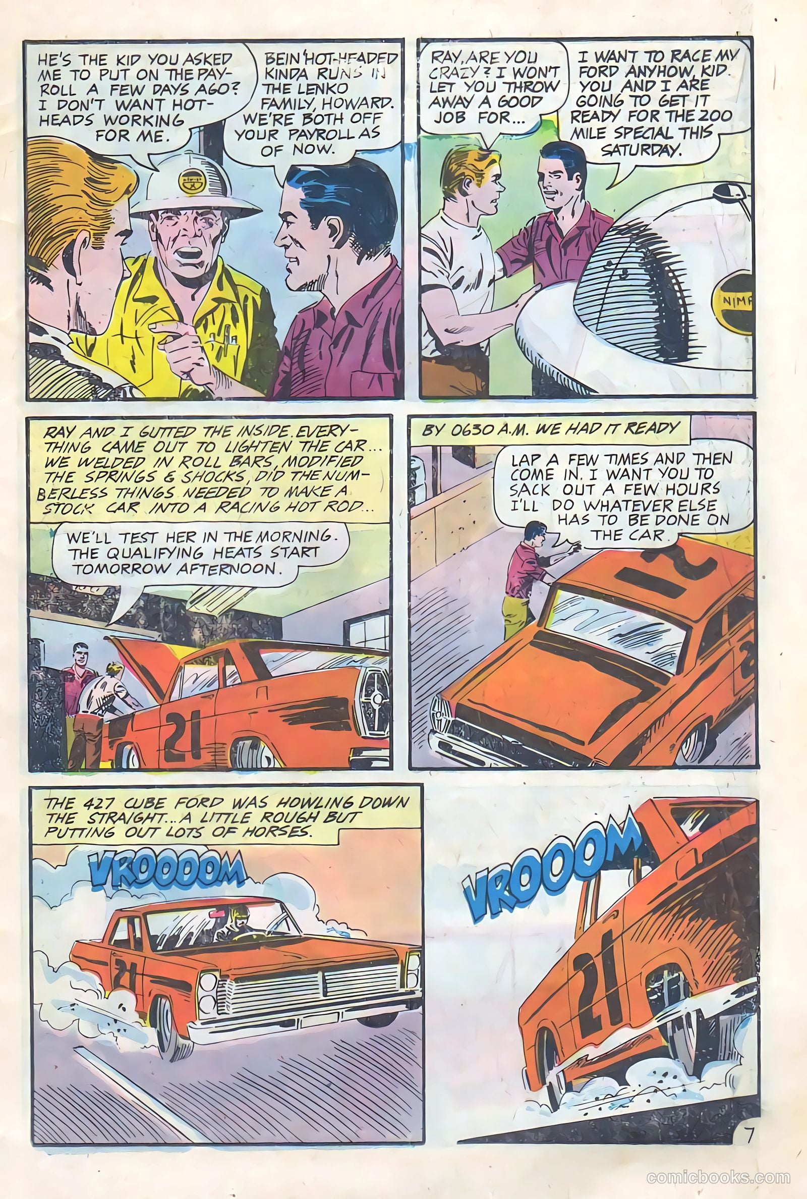 Hot Rod Racers #12 (1967) — page 11 of 36